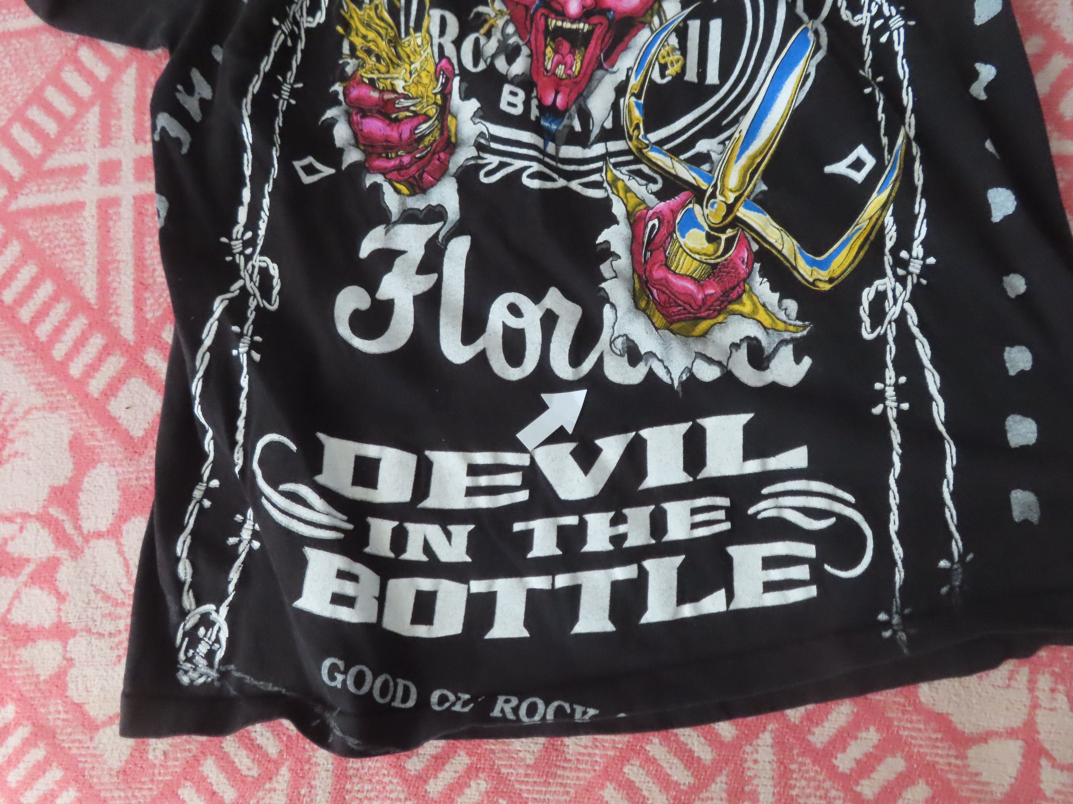 Band Tees × Other × Vintage Vintage 90's Lynyrd Skynyrd Devil In the Bottle Tour TShirt Size US L / EU 52-54 / 3 - 3 Thumbnail