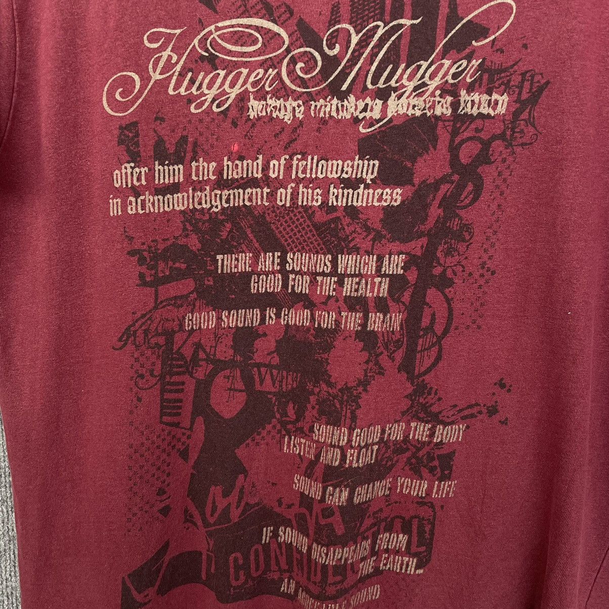 If Six Was Nine × Japanese Brand × Seditionaries Freebeat Seditionaries Poem Cyber Gothic Punk T Shirt Size US M / EU 48-50 / 2 - 2 Thumbnail