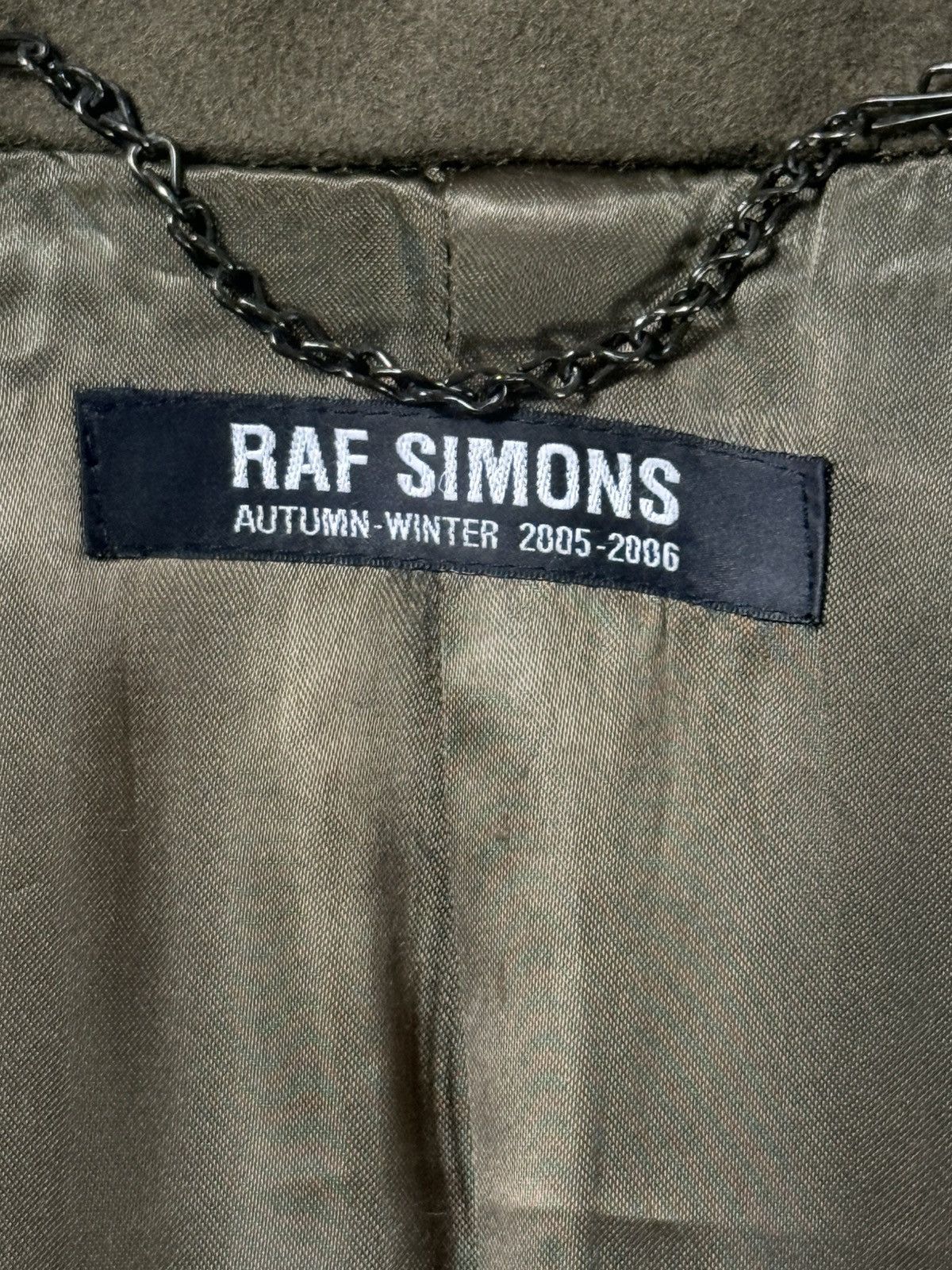 Raf Simons Raf Simons - AW05 Sample Double Breasted Coat Size US L / EU 52-54 / 3 - 5 Thumbnail