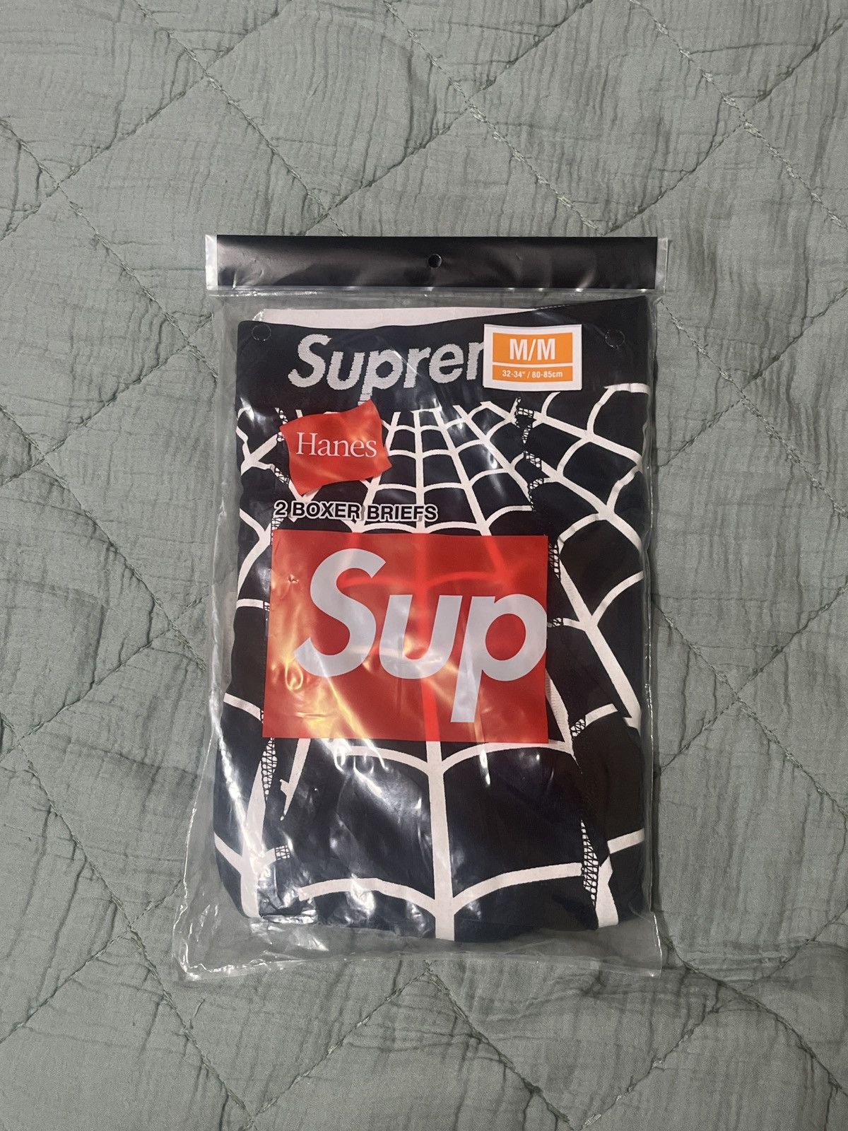 Supreme Supreme Hanes Spider-Man Boxer Size 32 - 1 Thumbnail