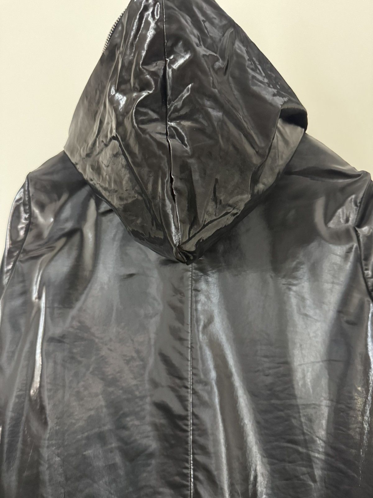Rick Owens Drkshdw Rick Owens DRKSHDW Shiny Zip Jacket Size US L / EU 52-54 / 3 - 4 Thumbnail