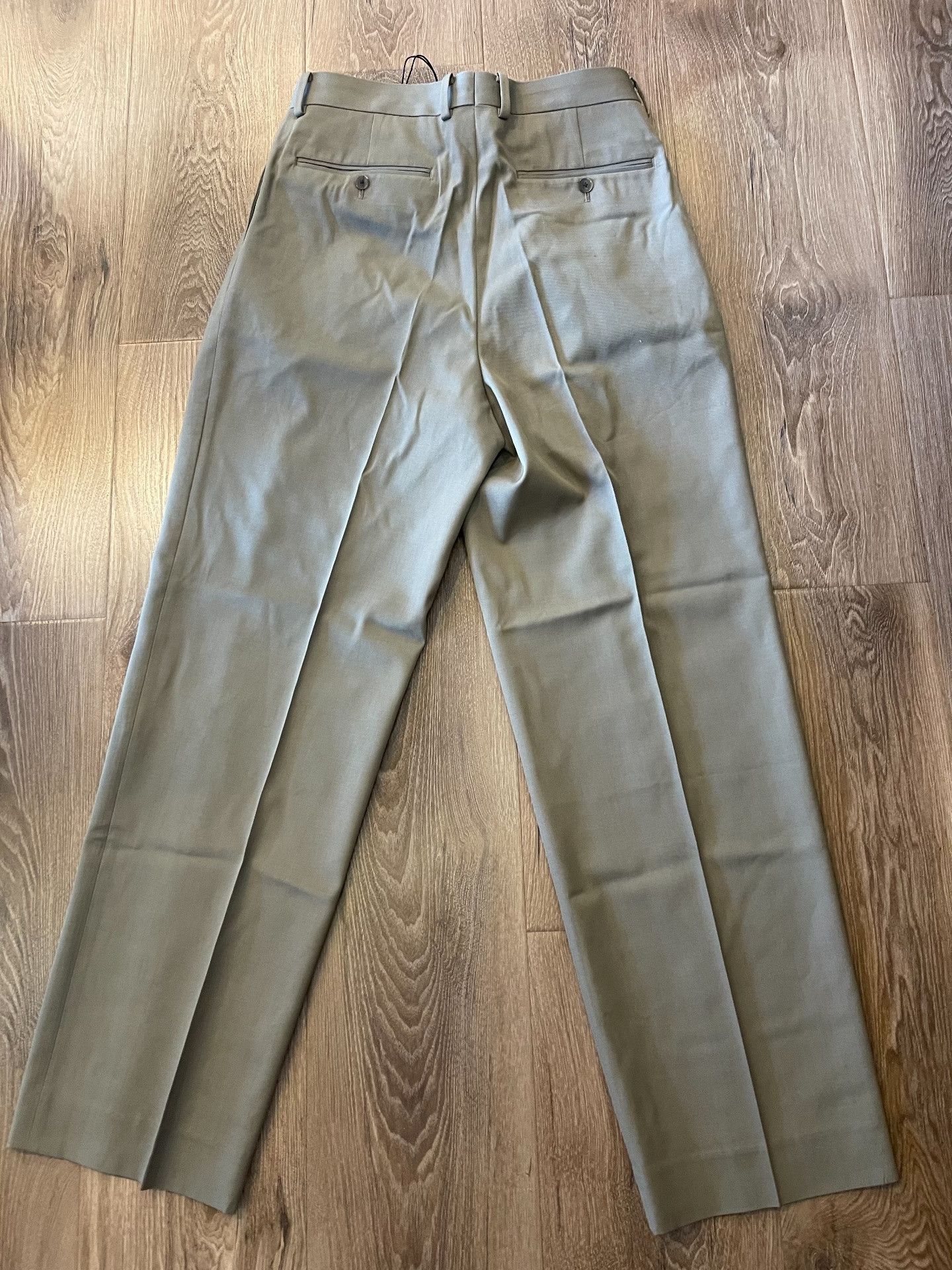 Auralee AURALEE Light Wool Max Gabardine Trousers Size US 26 / EU 42 - 2 Thumbnail