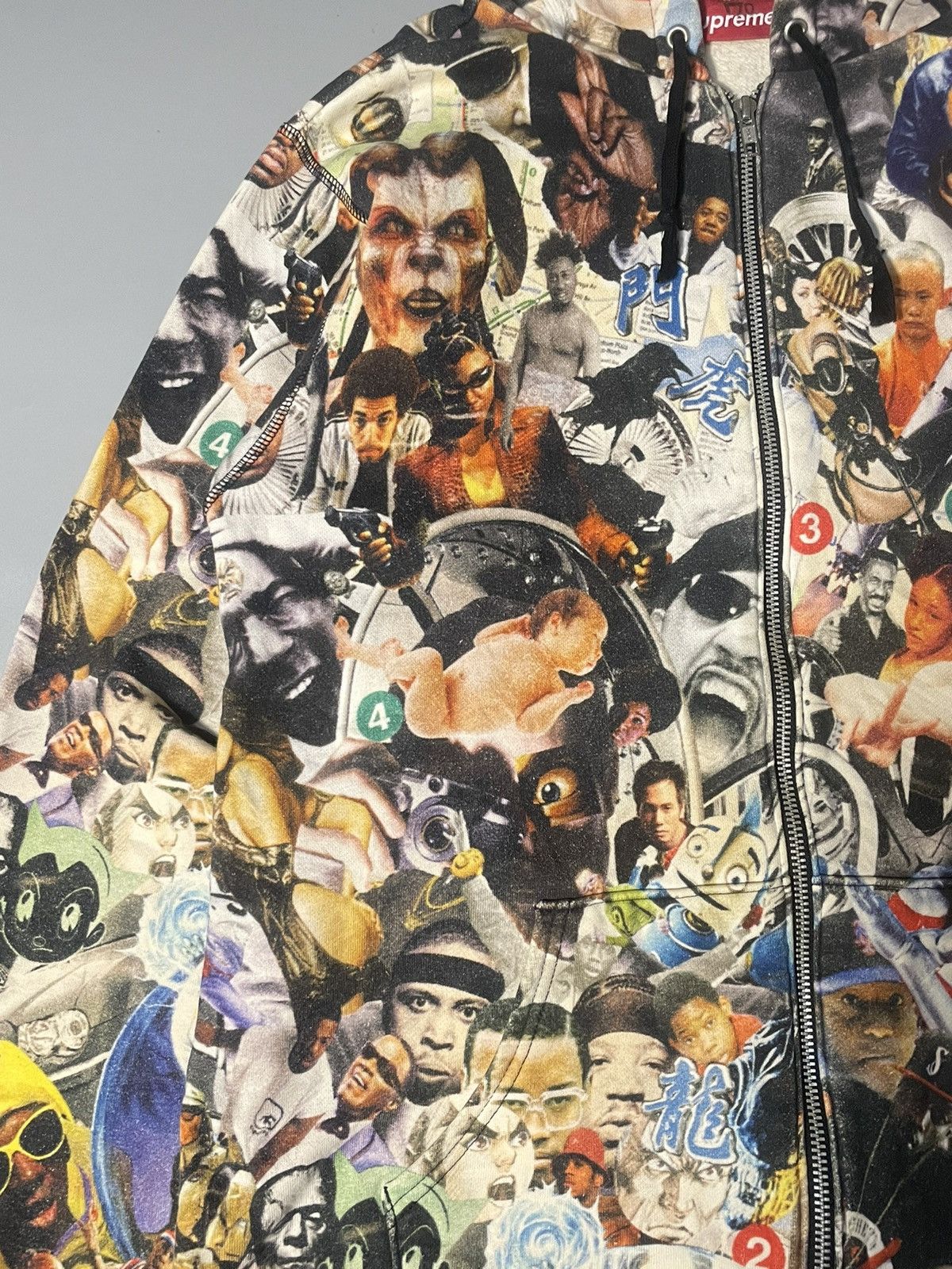 Streetwear × Supreme × Vintage Supreme Phase II AOP Hoodie