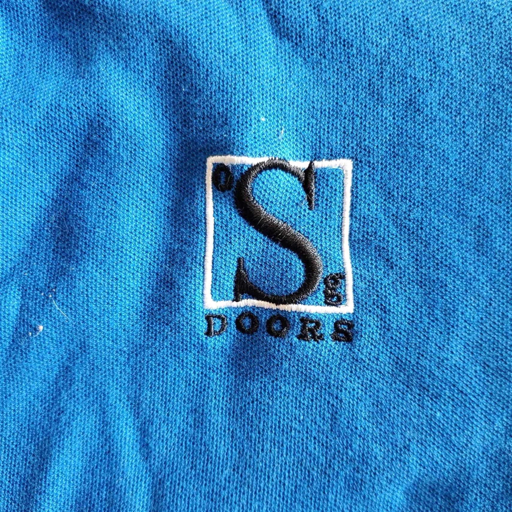 Carhartt VINTAGE Carhartt Polo Short Mens L Blue Embroidered Logo NWT Regular K311TRB Size US L / EU 52-54 / 3 - 4 Thumbnail