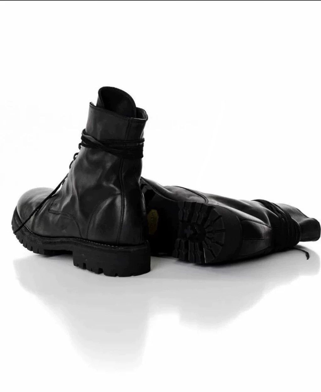 Guidi GUIDI 795V Black Horsehide Martin Boots 41/42/44 Size US 9 / EU 42 - 2 Thumbnail