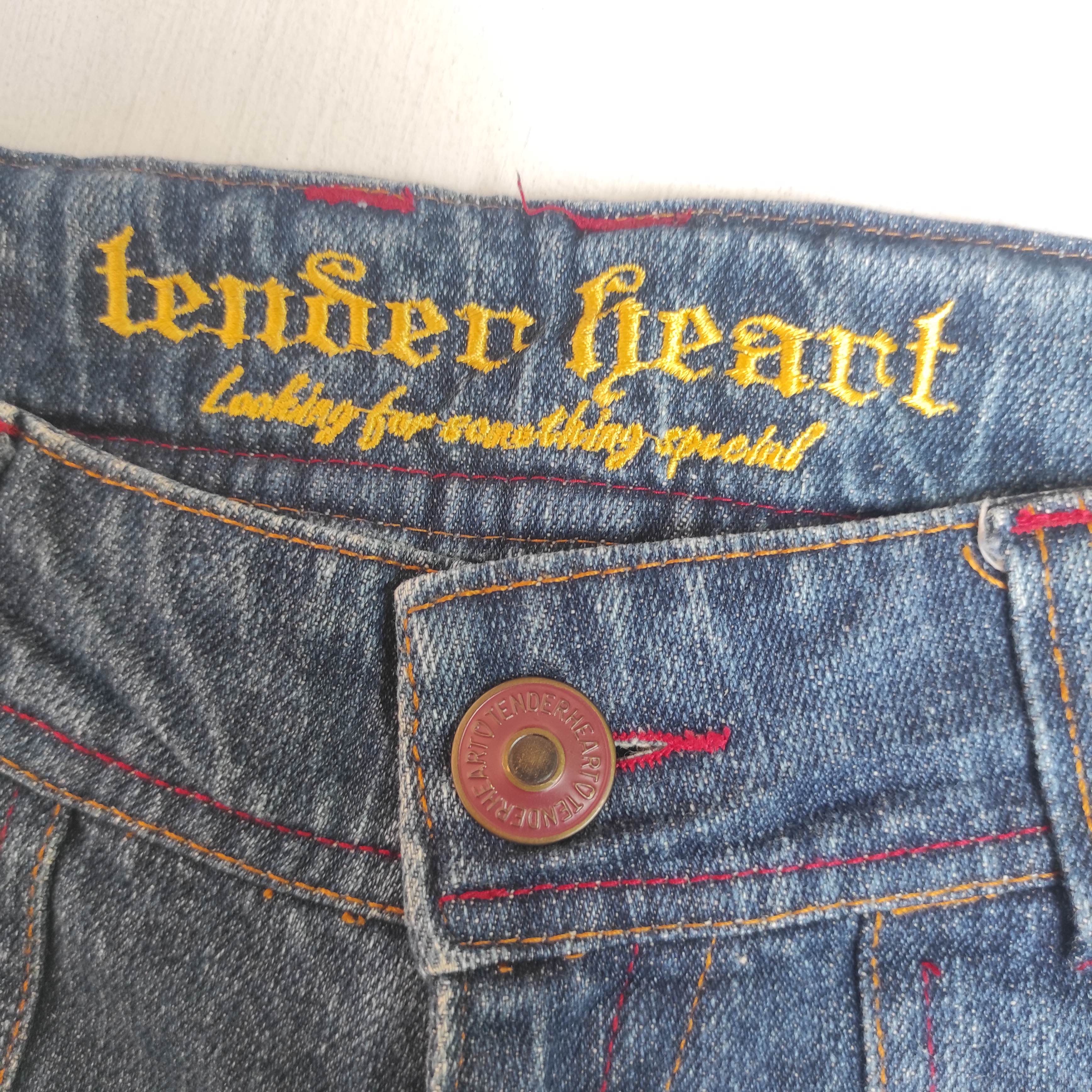 Hysteric Glamour Flare Jeans TENDER HEART NEW TRIBE Low Rise Boot cut Denim Size 28" / US 6 / IT 42 - 14 Thumbnail