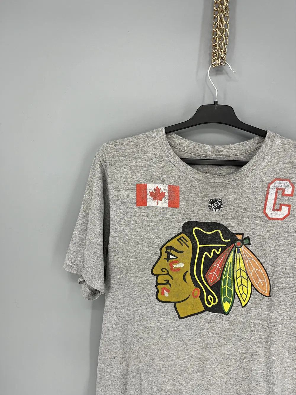 Other Vintage Reebok NHL Indian T-shirt Grey Size XL Size US L / EU 52-54 / 3 - 4 Thumbnail