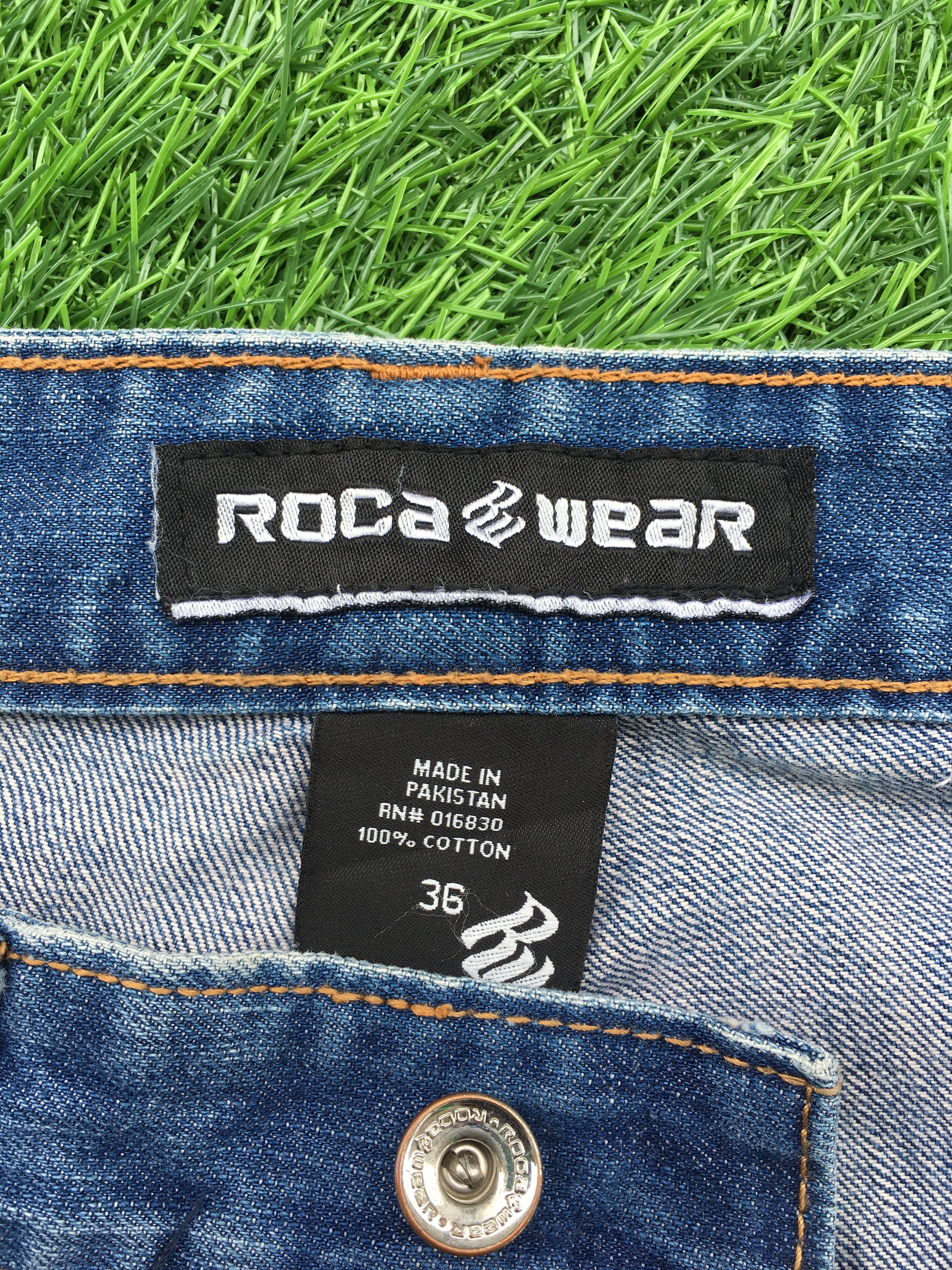 JNCO × Rocawear Roca Wear Baggy Jeans D-1038 Size US 36 / EU 52 - 10 Thumbnail