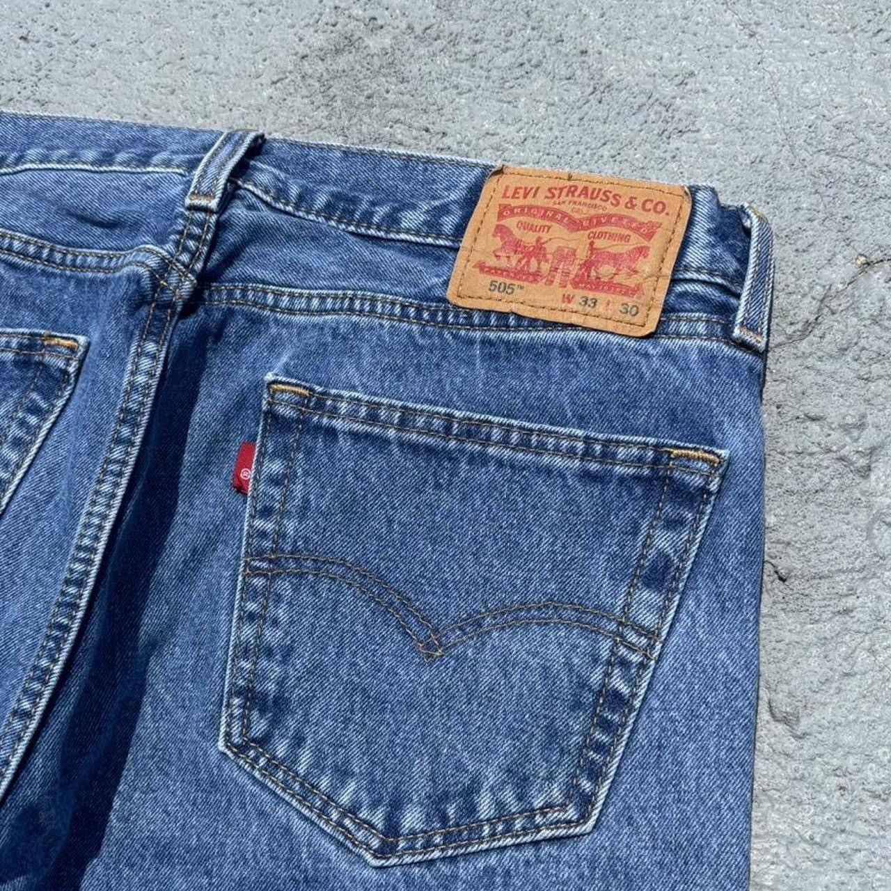 Levi's Early 2000s Levi’s 505 Blue Jeans Size US 33 - 4 Thumbnail