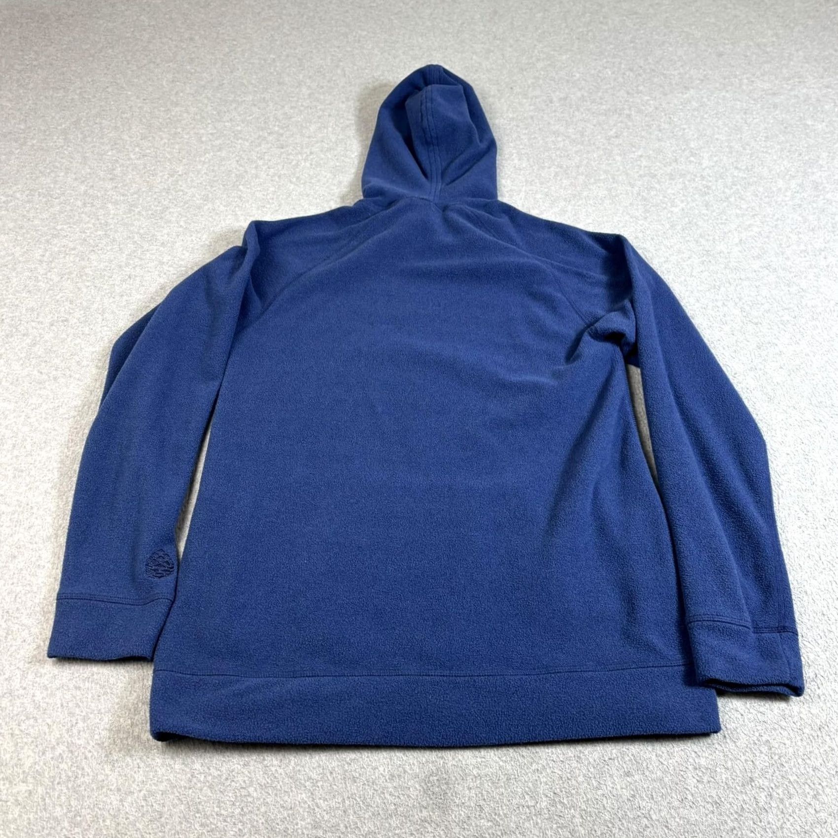 Vintage Stio Hoodie Women S Blue Fleece Pullover Hiking Outdoors Snaps Pockets Logo Reg Fit Crew Neck Size S / US 4 / IT 40 - 2 Thumbnail
