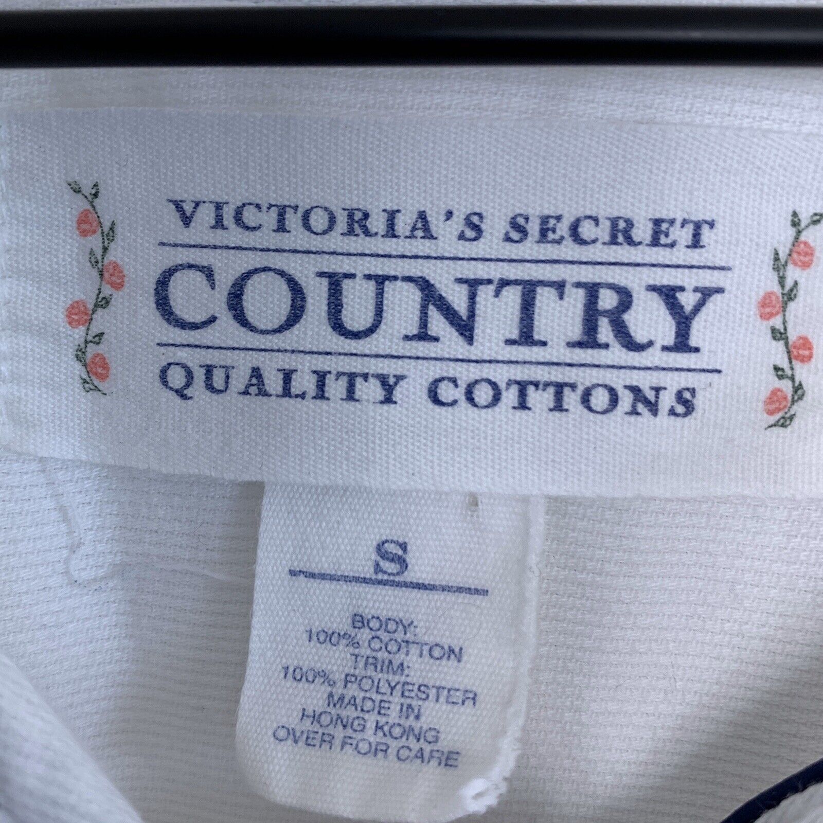 Victoria's Secret Victorias Secret Country VTG 90 Oversized Kimono Robe White Size ONE SIZE - 6 Thumbnail