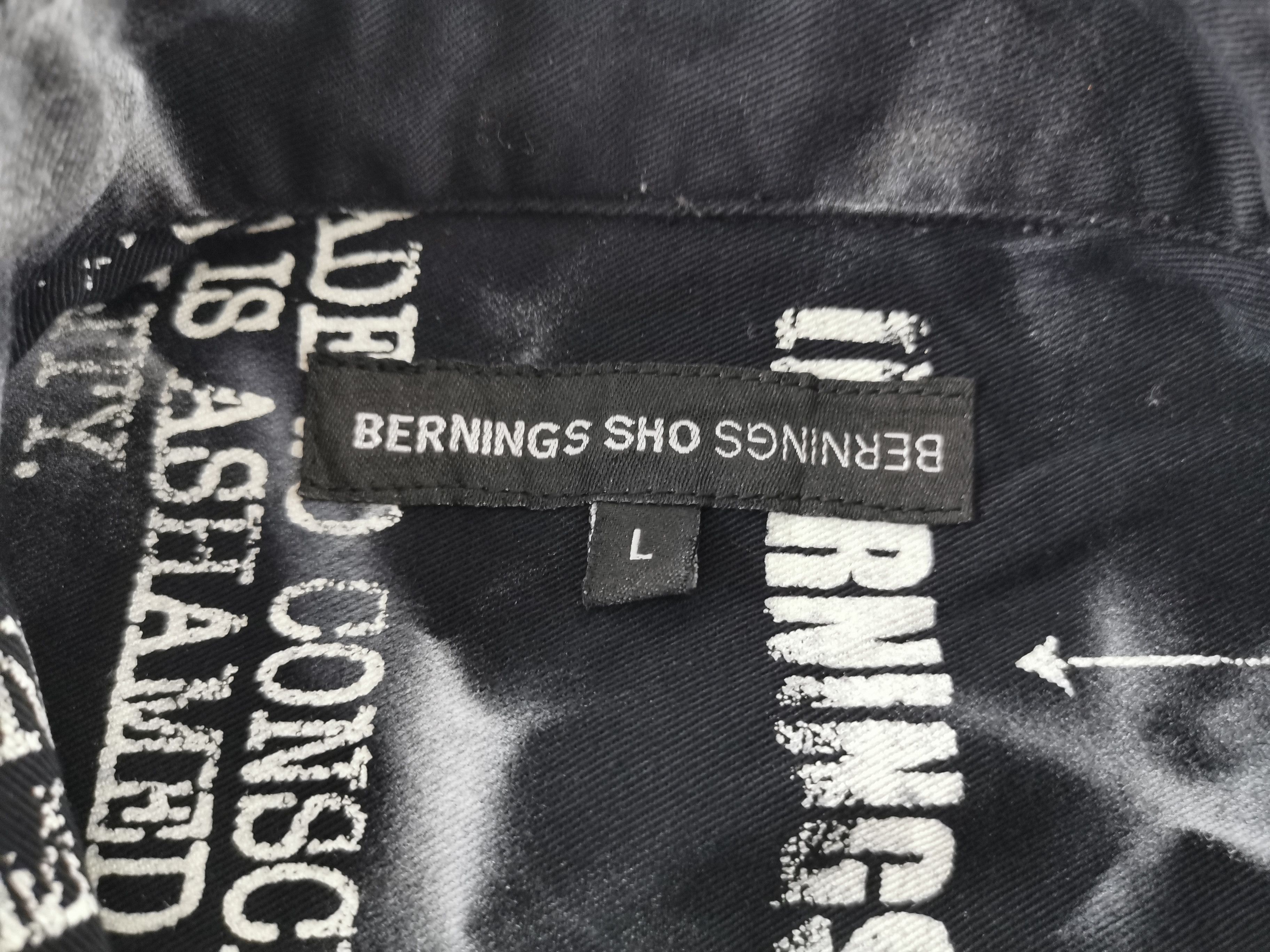 Japanese Brand Vintage Berning Sho Punk Overprint Denim Jacket Size M Size US M / EU 48-50 / 2 - 6 Thumbnail