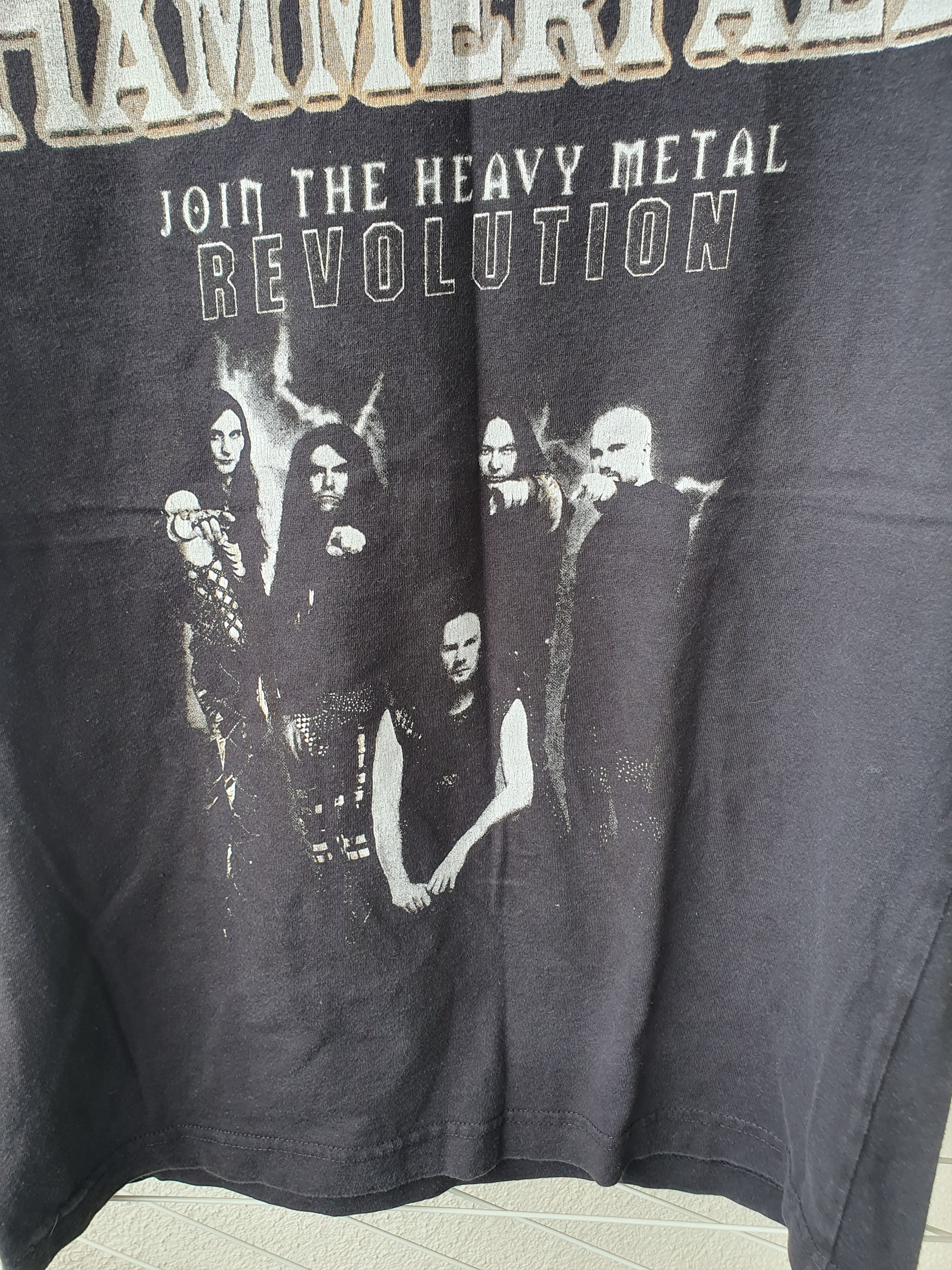 Band Tees × Vintage Hammer Fall Renegade Vintage Double Sided t-shirt sz M Size US M / EU 48-50 / 2 - 9 Thumbnail