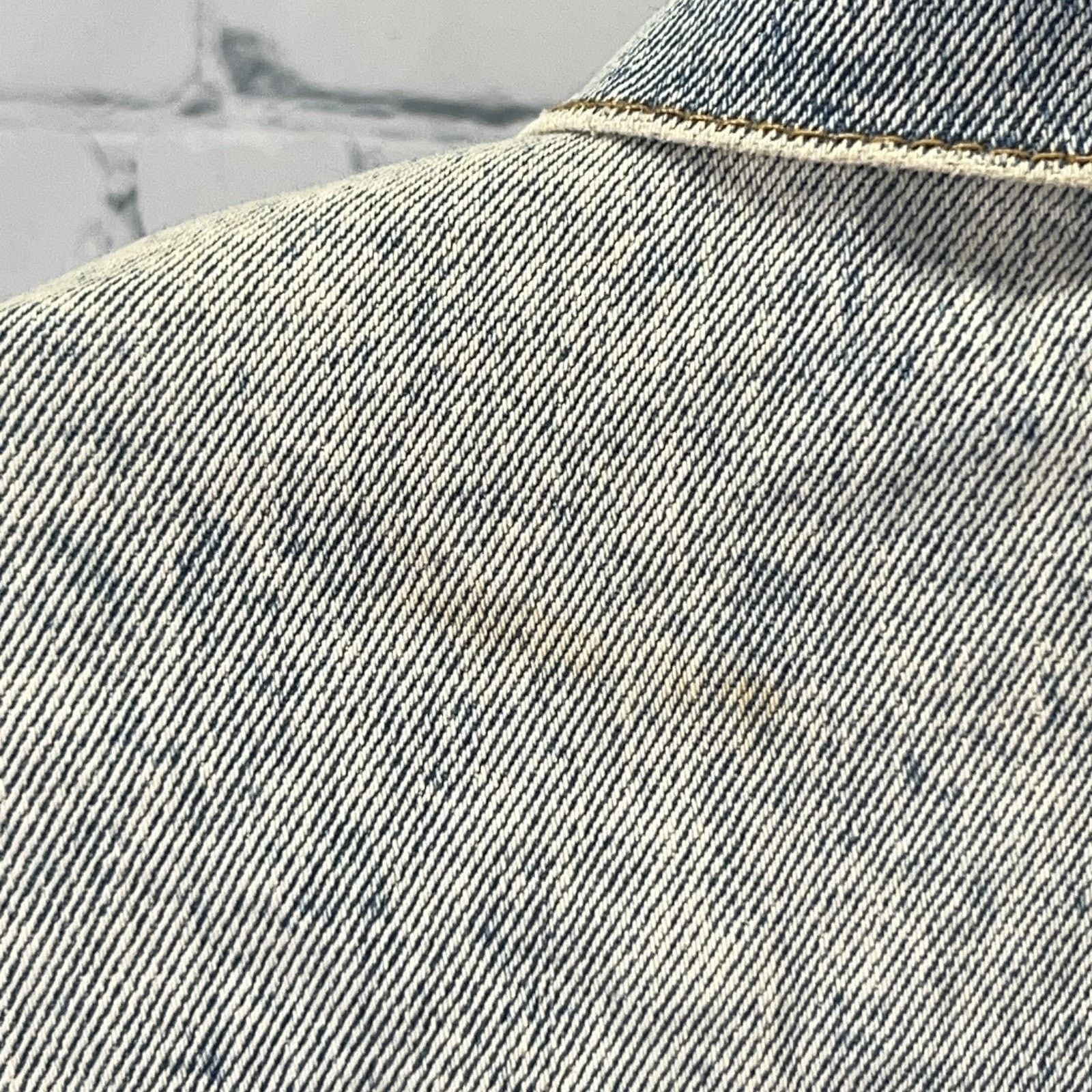 Levi's Levis Acid Wash Denim Jean Trucker Jacket Cloud Blue S Small Size US S / EU 44-46 / 1 - 6 Thumbnail