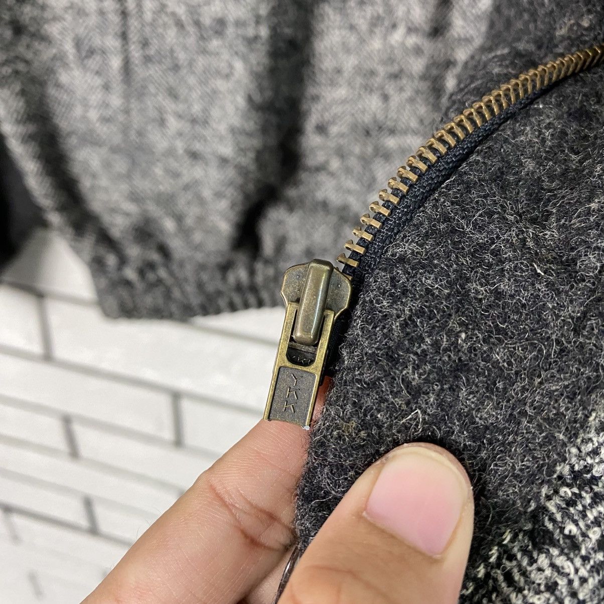 Issey Miyake 📌Vintage Wool Bomber Jacket Ginrei Rare Design Size US L / EU 52-54 / 3 - 18 Thumbnail