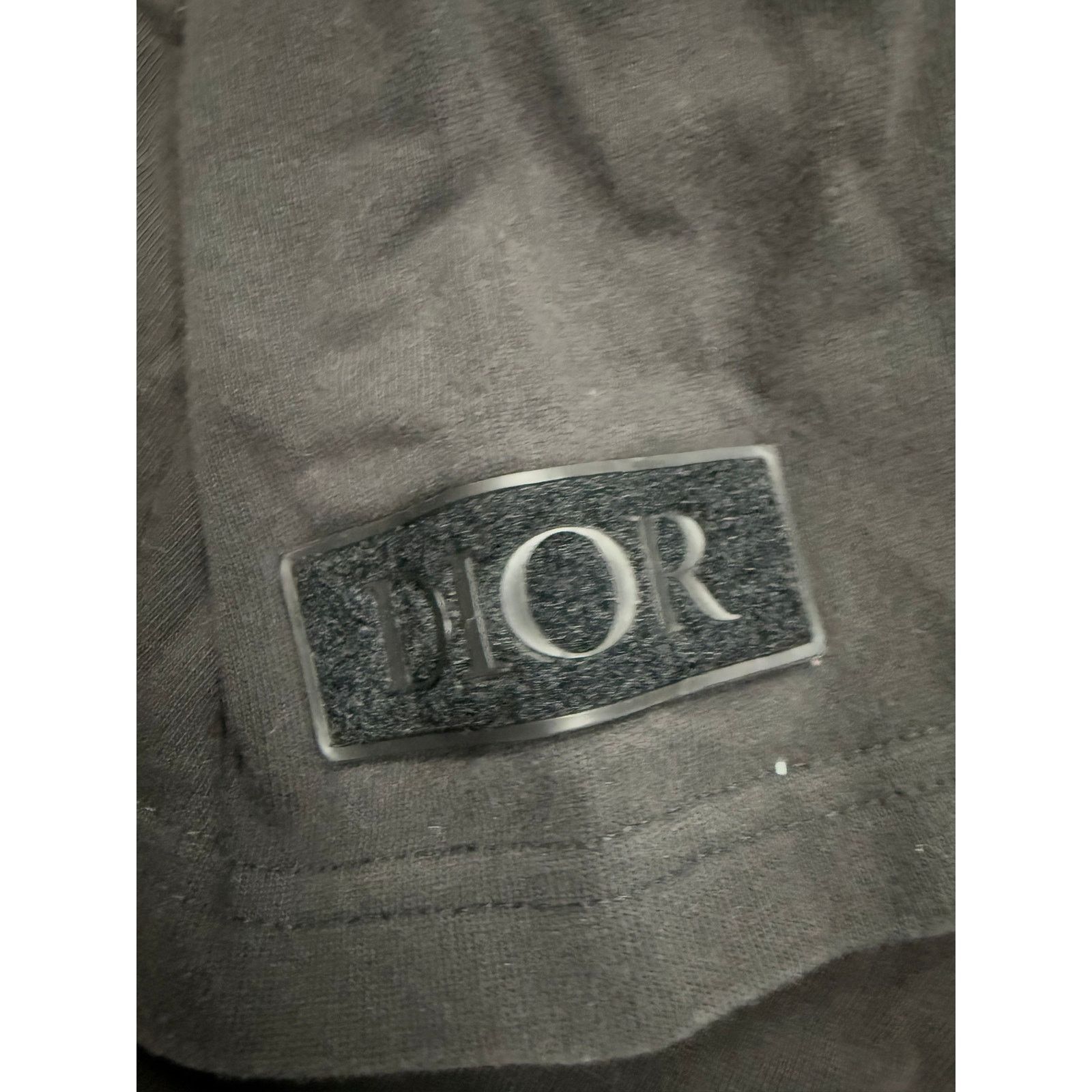 Dior Dior Tee Sleeve Logo Used Medium Size US M / EU 48-50 / 2 - 2 Thumbnail