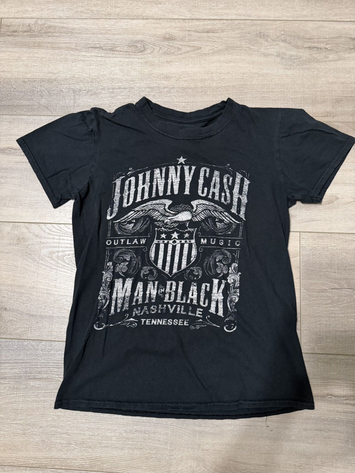 Vintage Vintage Johnny Cash Tee Size M / US 6-8 / IT 42-44 - 1 Thumbnail