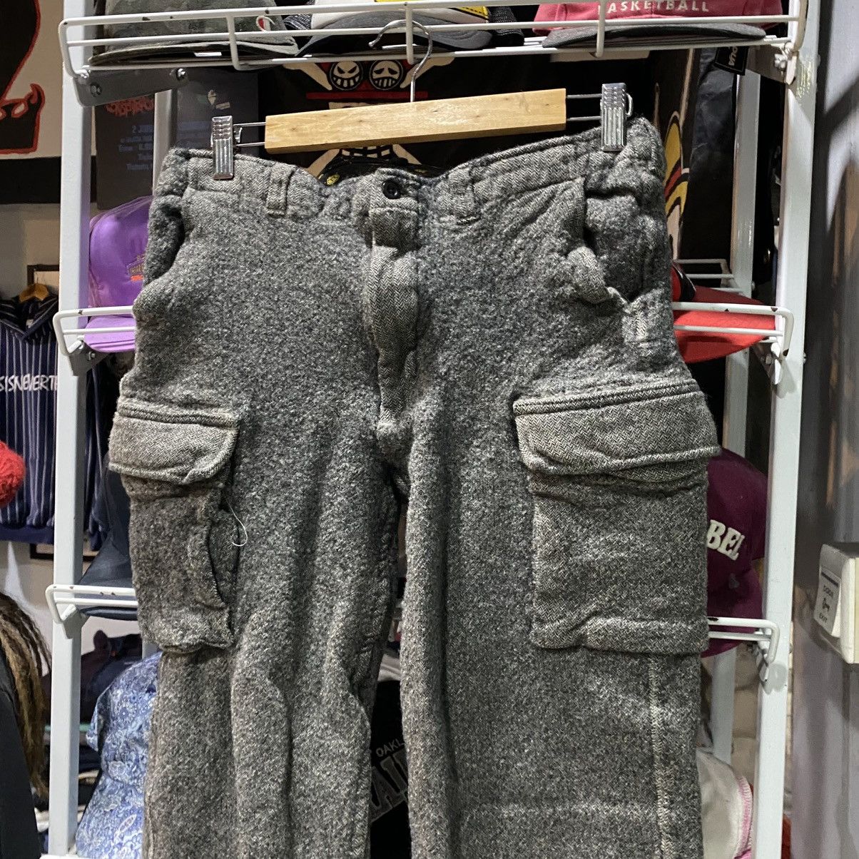 Polo Ralph Lauren Vintage Polo Ralph Lauren Cargo Wool Pants Size US 32 / EU 48 - 3 Thumbnail