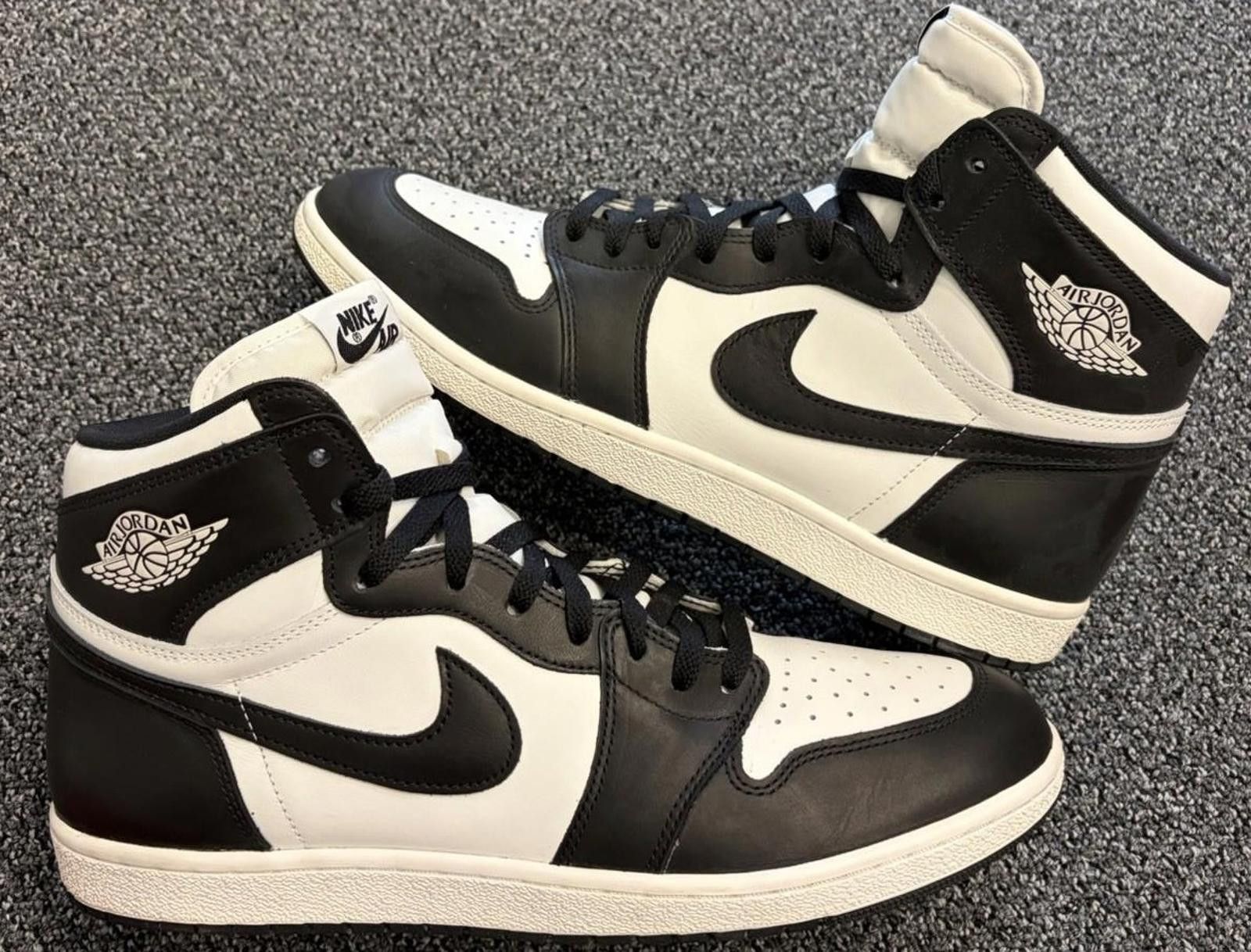 Jordan Brand Size 15 - Jordan 1 Retro '85 OG High Black White Size US 15 / EU 48 - 1 Thumbnail