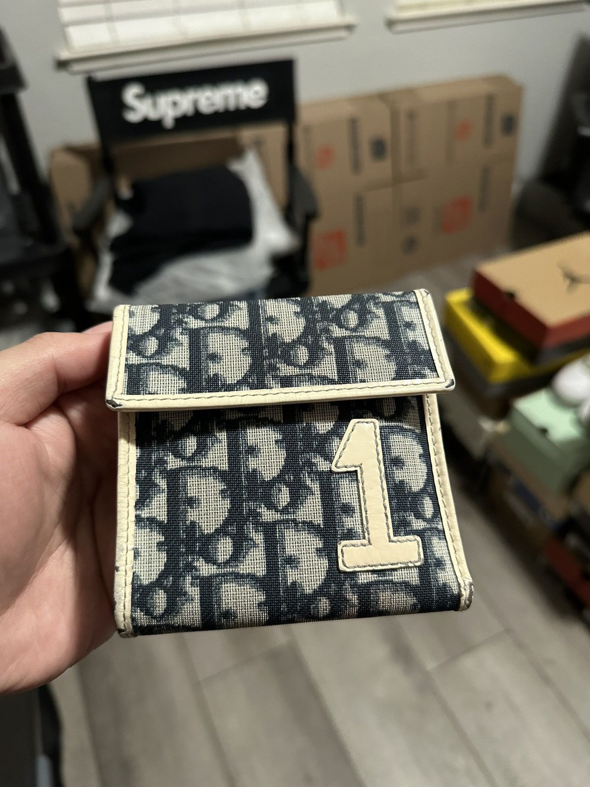 Christian Dior Monsieur × Dior × Vintage Christian Dior Vintage Blue Wallet Size ONE SIZE - 2 Thumbnail