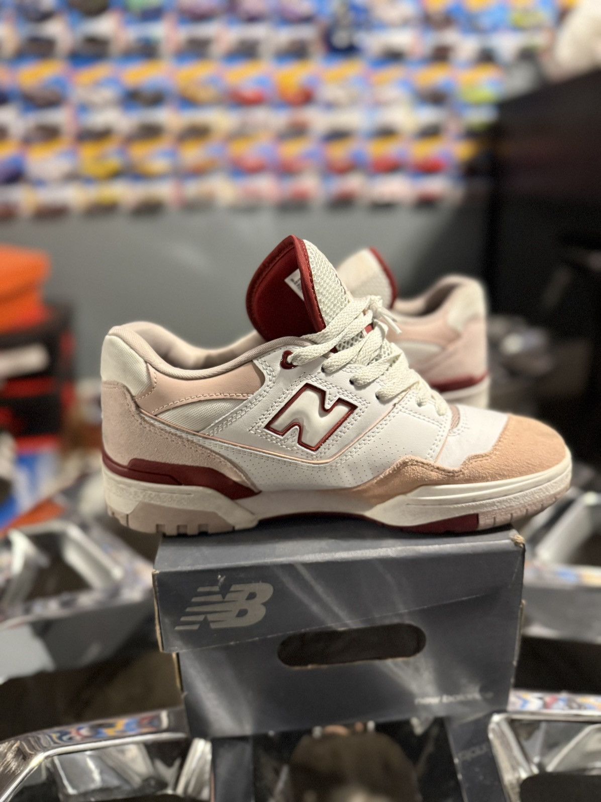 New Balance New balance 550 white scarlet Size US 10 / IT 40 - 5 Thumbnail