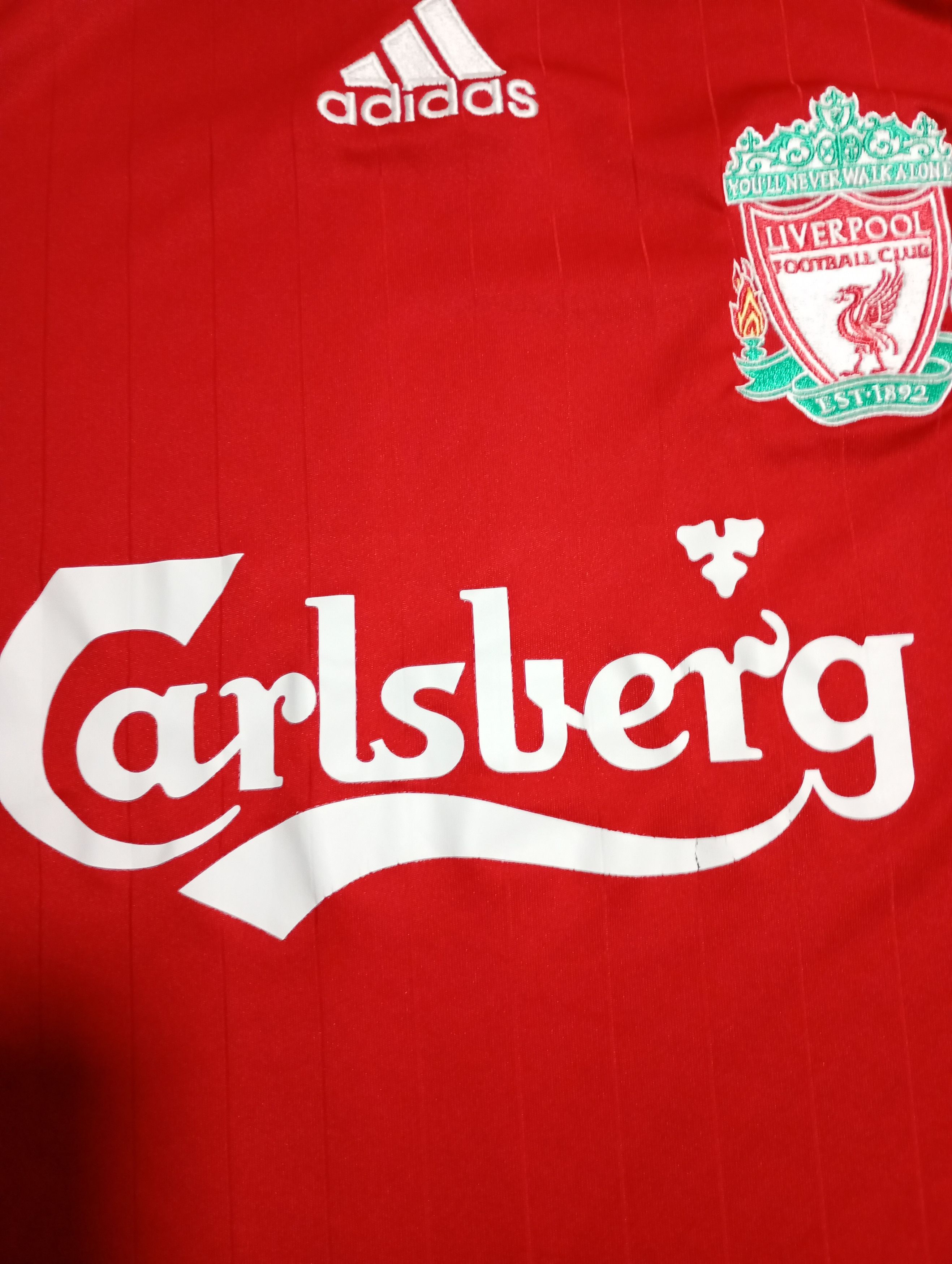 Adidas Adidas Liverpool FC Home Jersey 2007-2008 Size US S / EU 44-46 / 1 - 10 Thumbnail