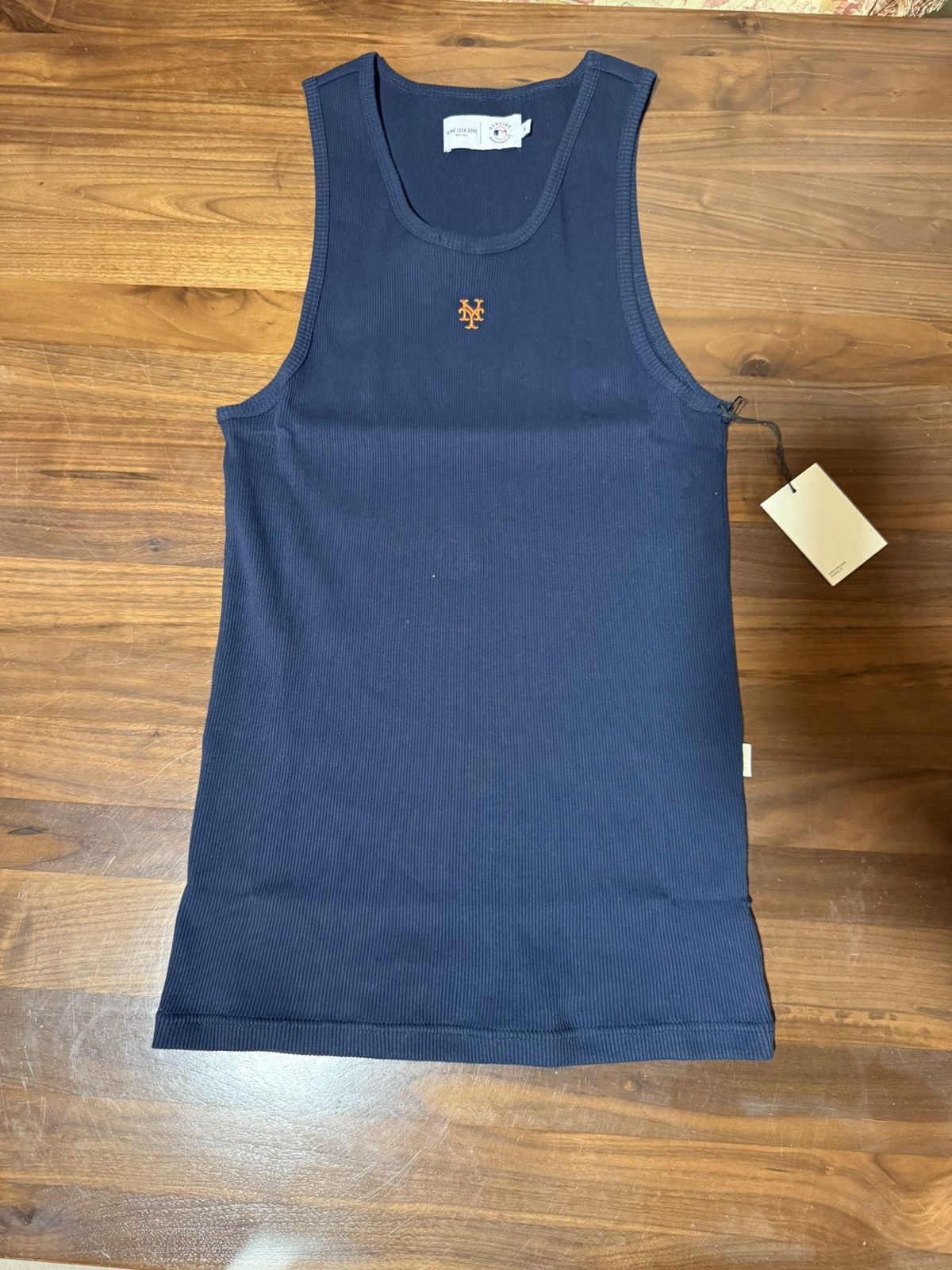 Aime Leon Dore Aime Leon Dore Aimé New York Mets Cotton Tank Top Navy XL Size US XL / EU 56 / 4 - 1 Thumbnail