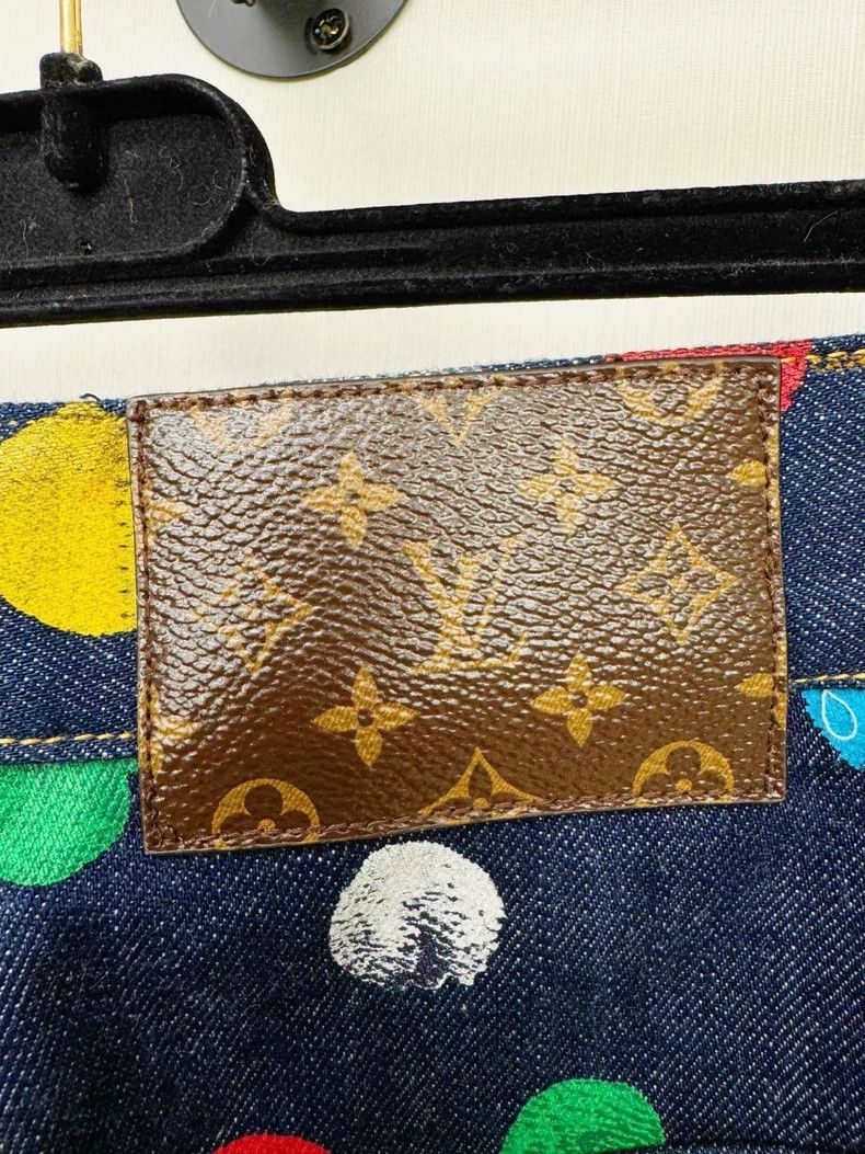 Louis Vuitton Louis Vuitton Kusama Polka Dot Jeans- Size 33" - 7 Thumbnail