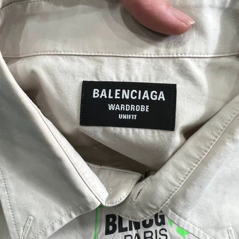 Balenciaga Balenciaga Shirt Size S Size US S / EU 44-46 / 1 - 3 Thumbnail