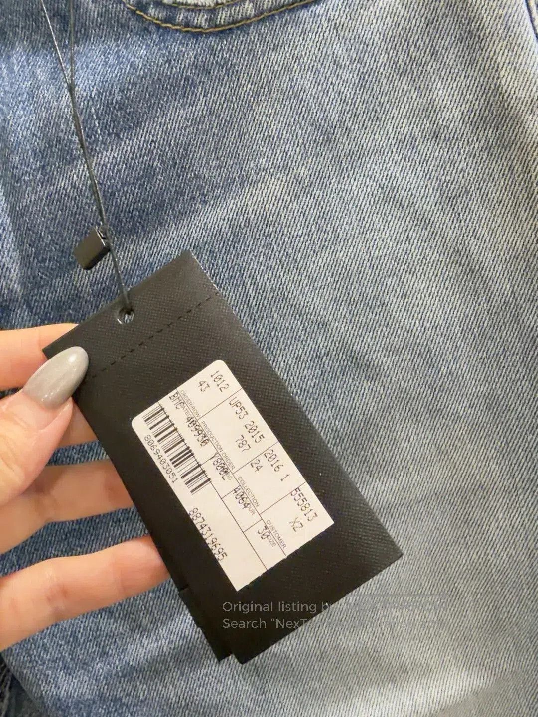 Saint Laurent Paris Saint Laurent Distressed Denim Jeans. Size US 30 / EU 46 - 3 Thumbnail