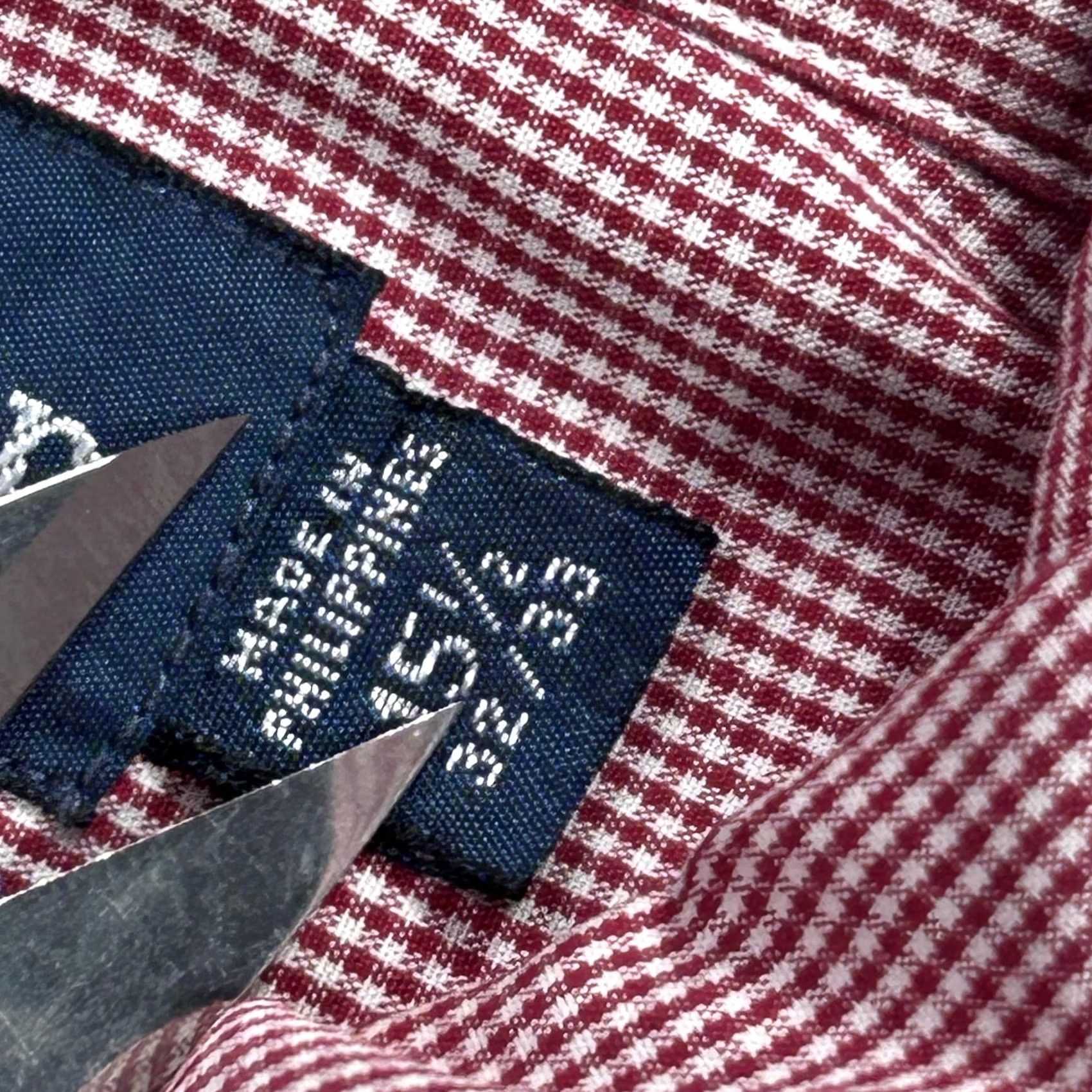 Ralph Lauren Ralph Lauren Yarmouth Shirt Mens M Red Check Long Sleeve Button-Down Cotton Polo Pony Embroidered Size US M / EU 48-50 / 2 - 5 Thumbnail