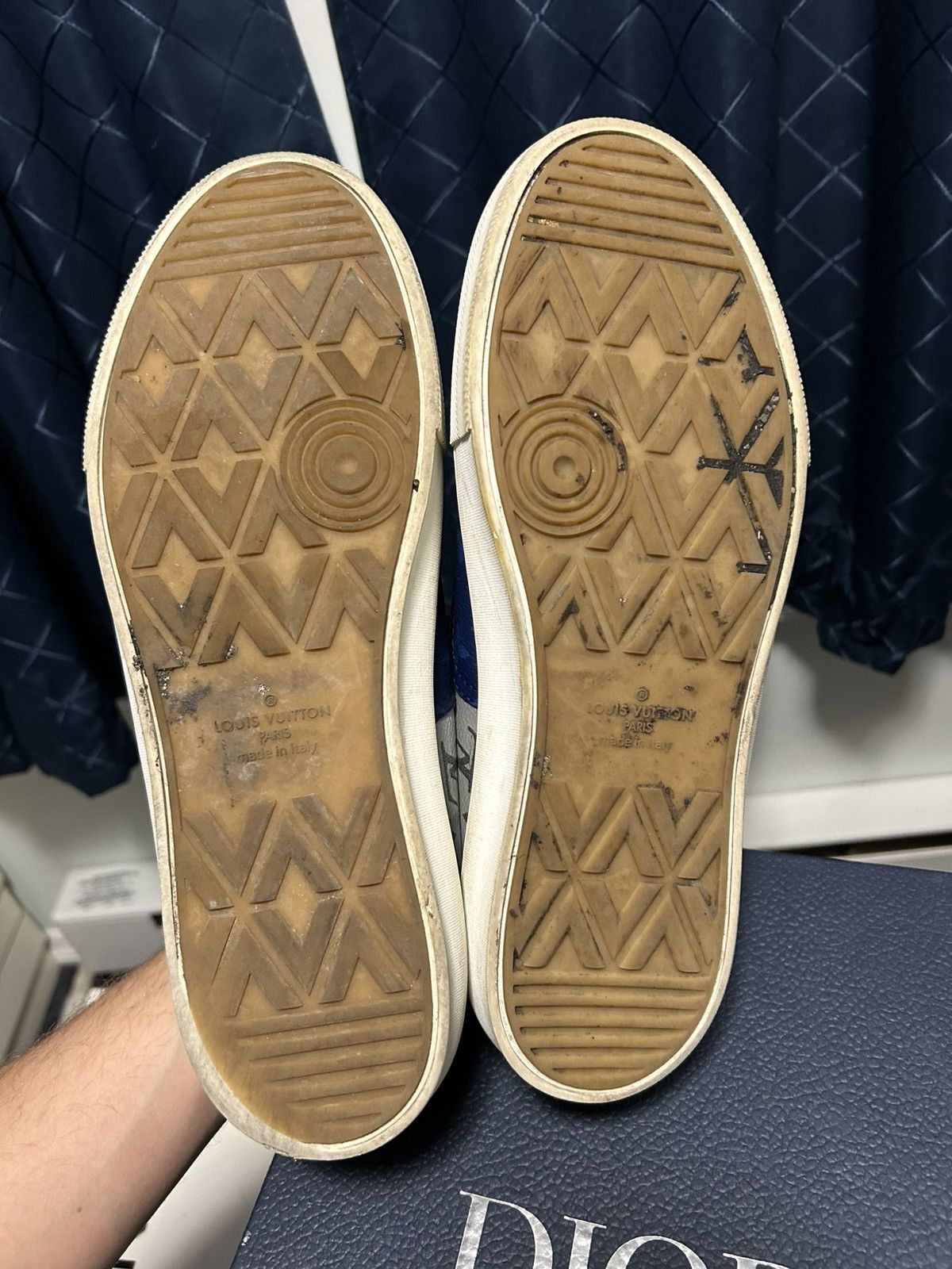 Louis Vuitton Louis Vuitton trocodero low tops Size US 13 / EU 46 - 7 Thumbnail