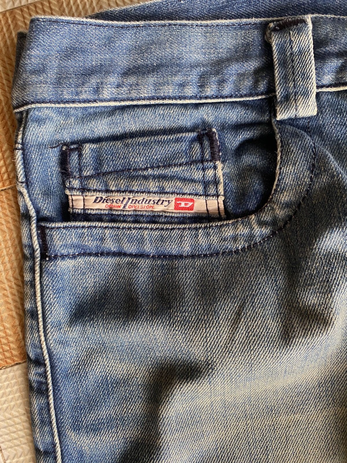 Diesel × Vintage Vintage diesel straight cut denim Size US 30 / EU 46 - 15 Thumbnail
