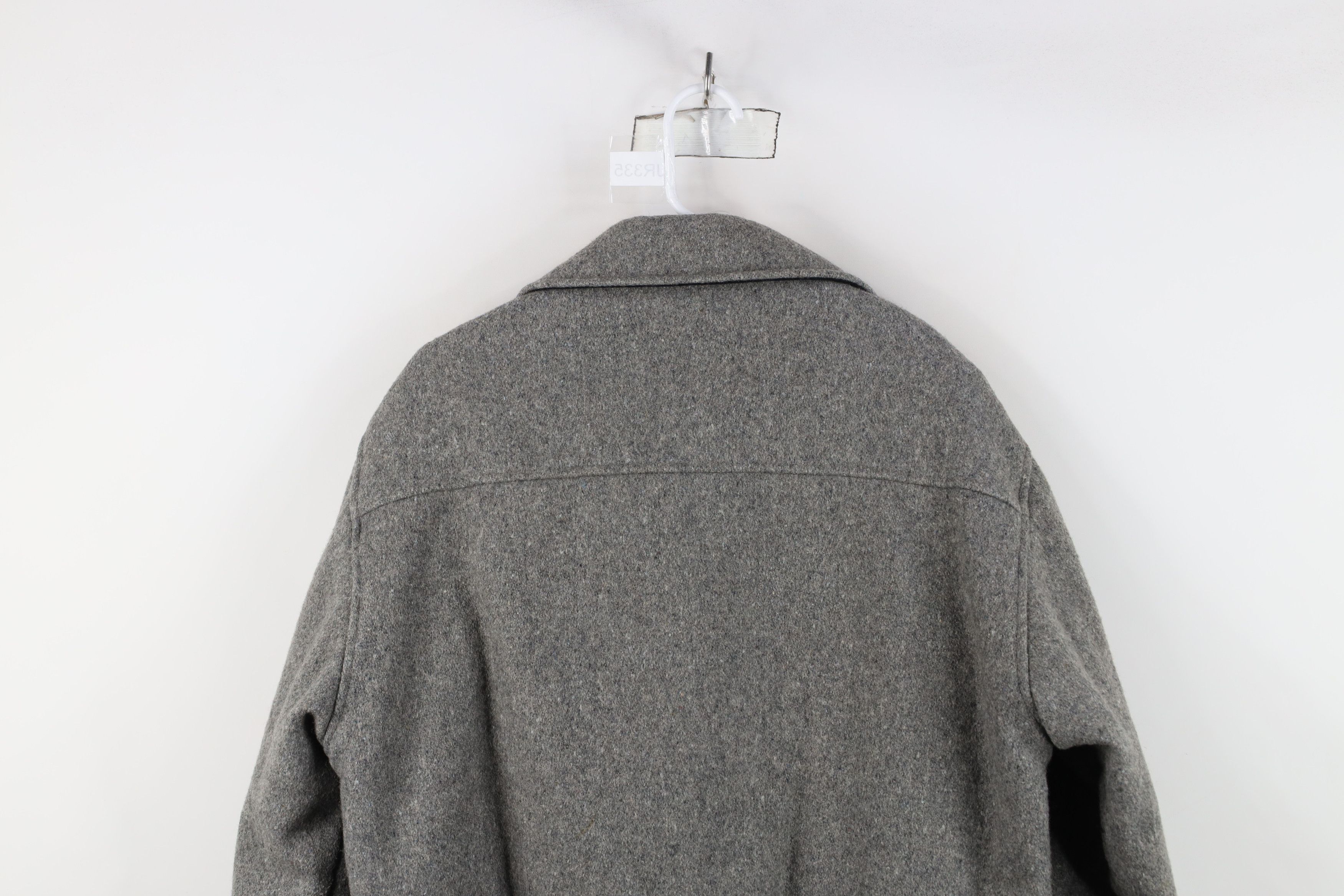 Vintage Vintage 70s Streetwear Blend Quilted Bomber Jacket Gray USA Size US L / EU 52-54 / 3 - 14 Thumbnail