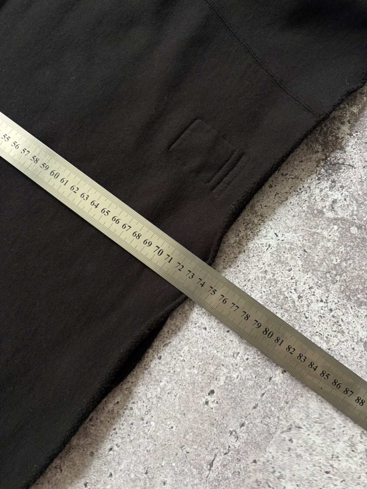 Rick Owens Drkshdw Rick Owens Drkshdw Oversized Black One Size Sweatshirt Size US L / EU 52-54 / 3 - 11 Thumbnail