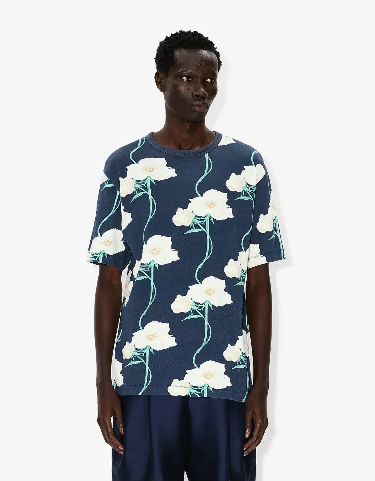 Kenzo Kenzo Archive Rose Blue T-Shirt Size US L / EU 52-54 / 3 - 2 Thumbnail