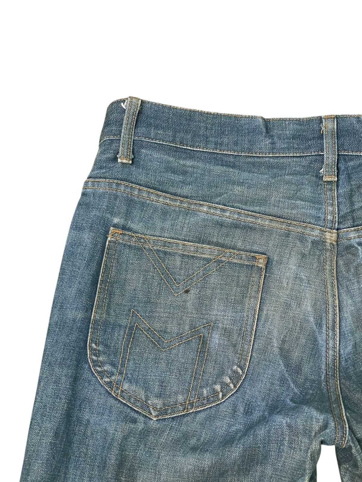 Japanese Brand Flare Jeans Morgan Homme Faded Boot Cut Chrome hearts 2🟦7 Size US 32 / EU 48 - 9 Thumbnail