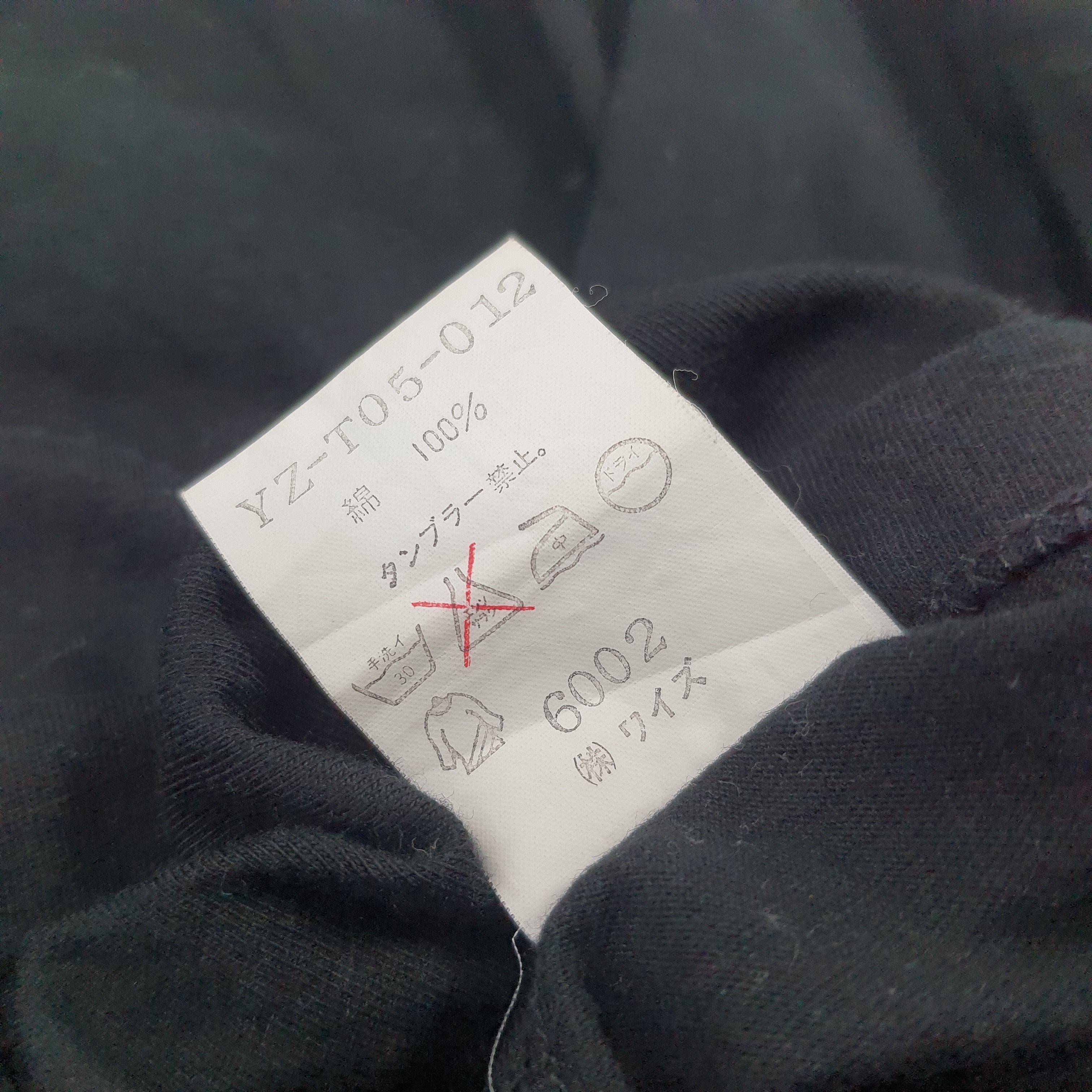 Vintage × Y's × Yohji Yamamoto Vintage Y's Japan Brand by Yohjj Yamamoto Designer Tshirt Size US S / EU 44-46 / 1 - 5 Thumbnail