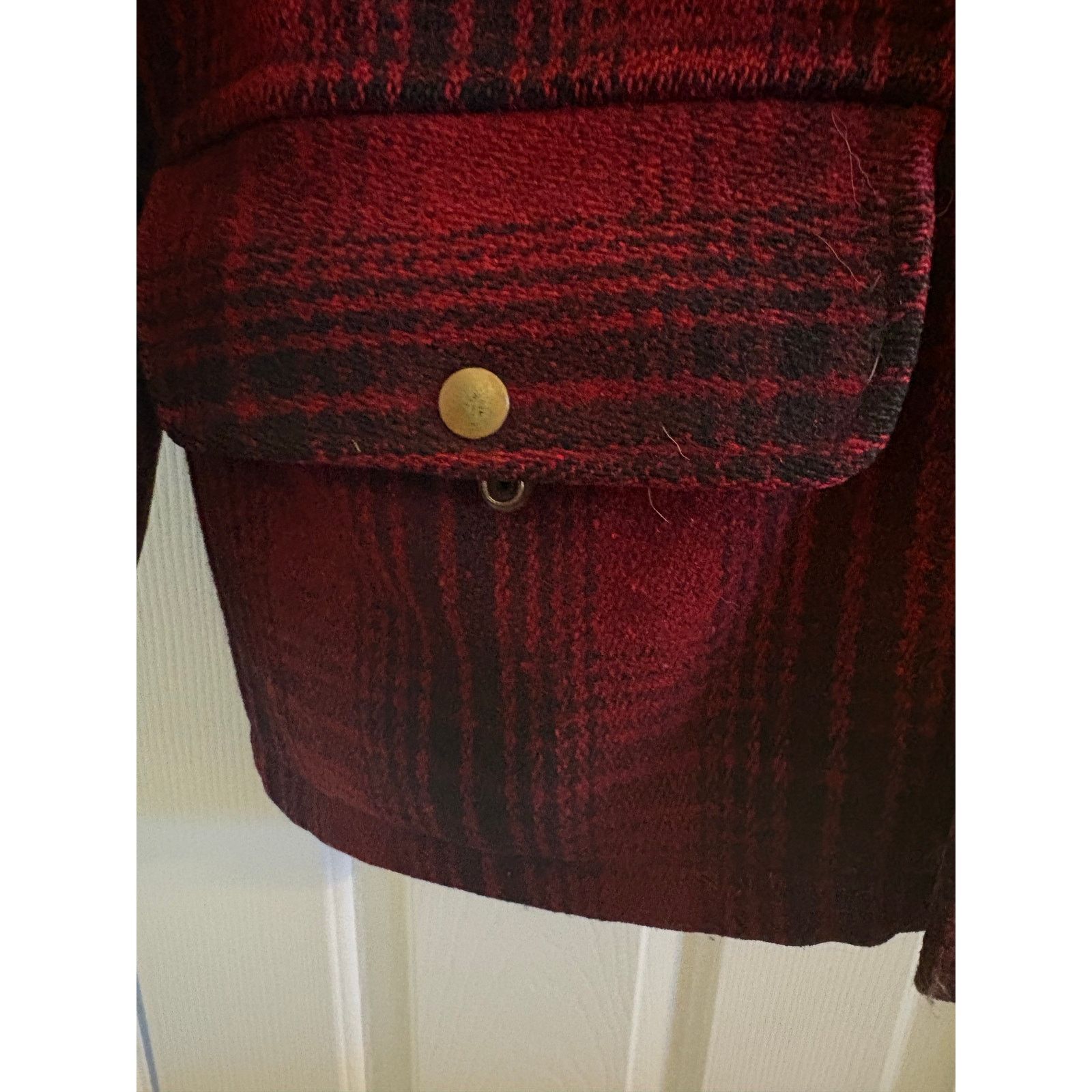 Carter's H W Carter & Sons Vintage Buffalo Plaid Coat Size Large Size US L / EU 52-54 / 3 - 10 Thumbnail