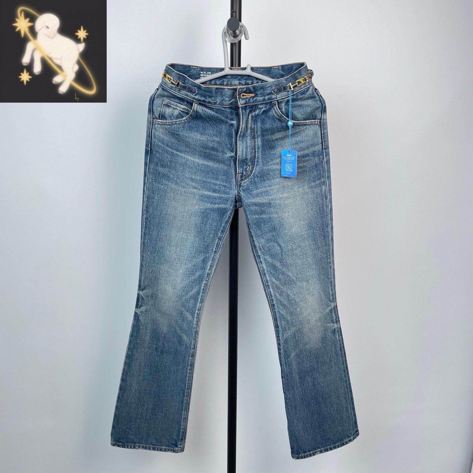 Celine Celine Denim Blue Jeans 25 Women Size 25" / US 0 / IT 36 - 1 Thumbnail