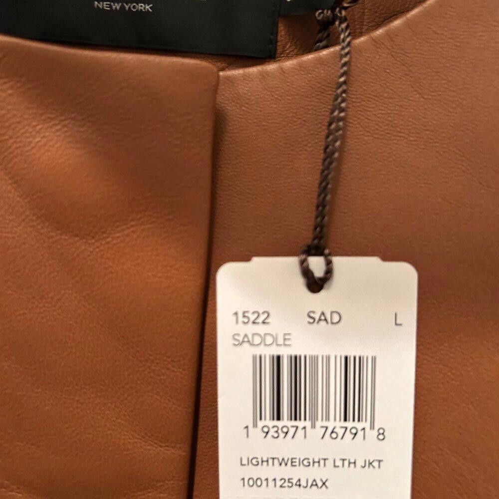 Coach Coach Lightweight Leather Jacket Size L / US 10 / IT 46 - 9 Thumbnail