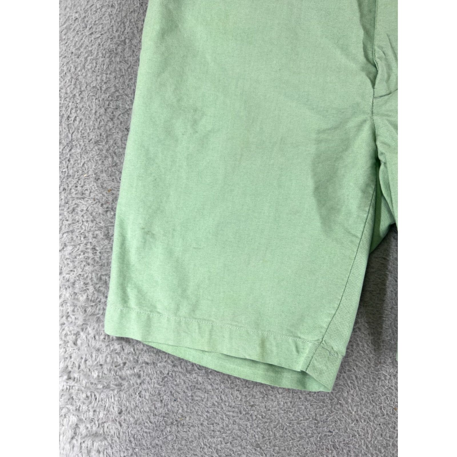 Polo Ralph Lauren Polo Ralph Lauren Shorts Men 32 Green 100% Cotton Woven Bermuda Casual Pants Adjustable Zip Flat Front Pocket Regular? Size US XS / EU 42 / 0 - 6 Thumbnail
