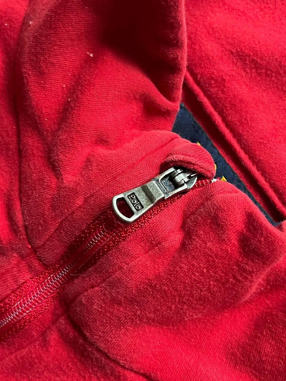 Polo Ralph Lauren × Vintage Vintage Polo Ralph Lauren 1/3 Zip Sweatshirt Y2K M Size US M / EU 48-50 / 2 - 3 Thumbnail