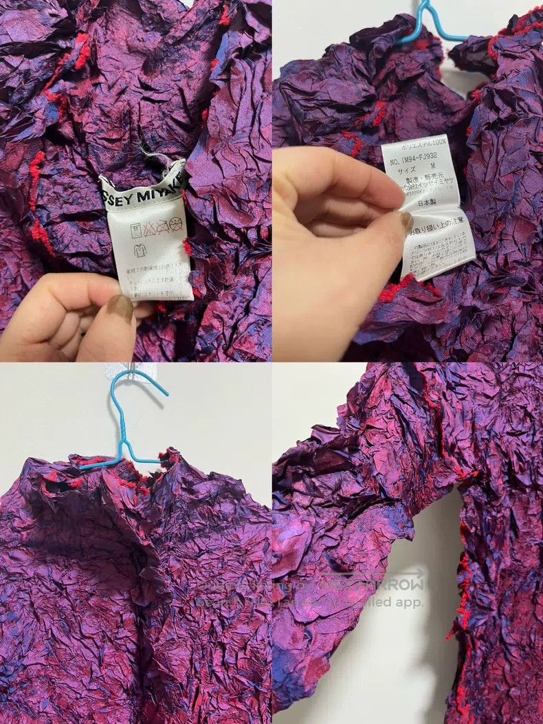 Issey Miyake Issey Miyake Pleated Top Size M / US 6-8 / IT 42-44 - 7 Thumbnail