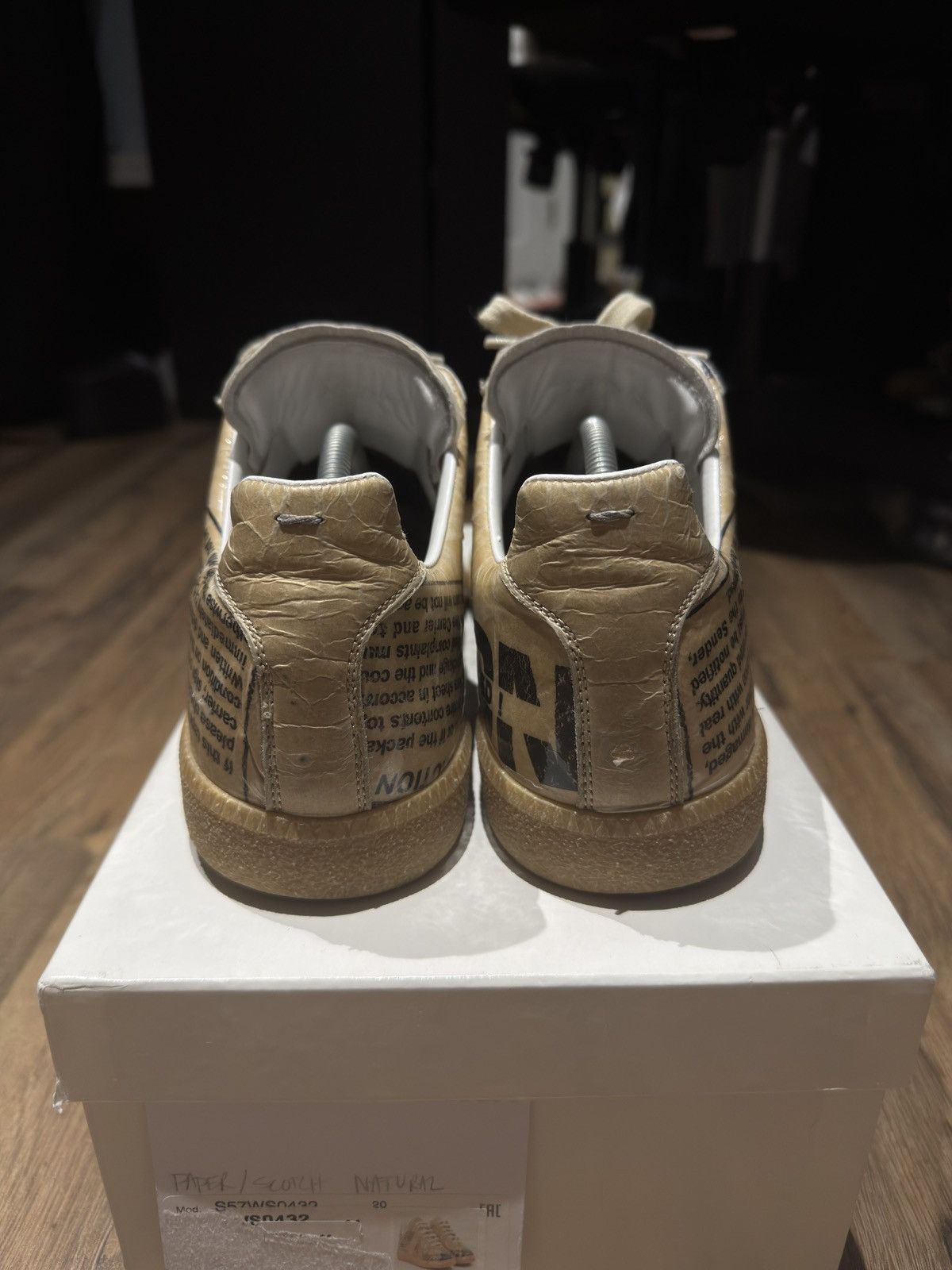 Maison Margiela Maison Margiela Natural Taped Gats Size US 11 / EU 44 - 3 Thumbnail