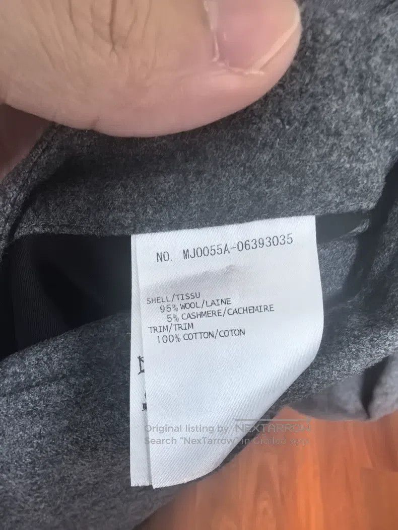 Thom Browne Thom Browne Jacket, Cashmere and Wool Blend Size US XS / EU 42 / 0 - 6 Thumbnail