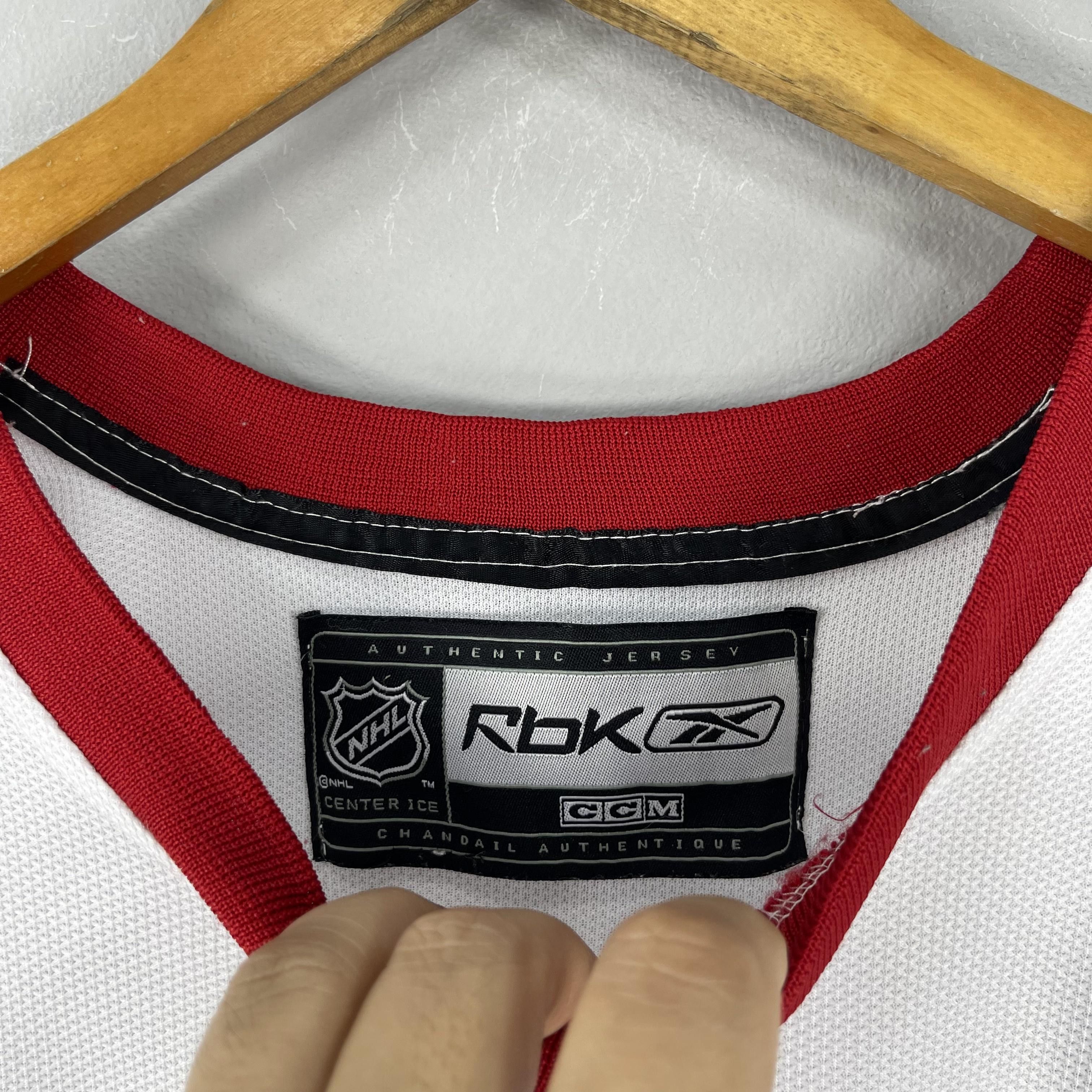 NHL Vintage Montreal CANADIENS Embroidery Hockey Jersey Size US L / EU 52-54 / 3 - 9 Thumbnail