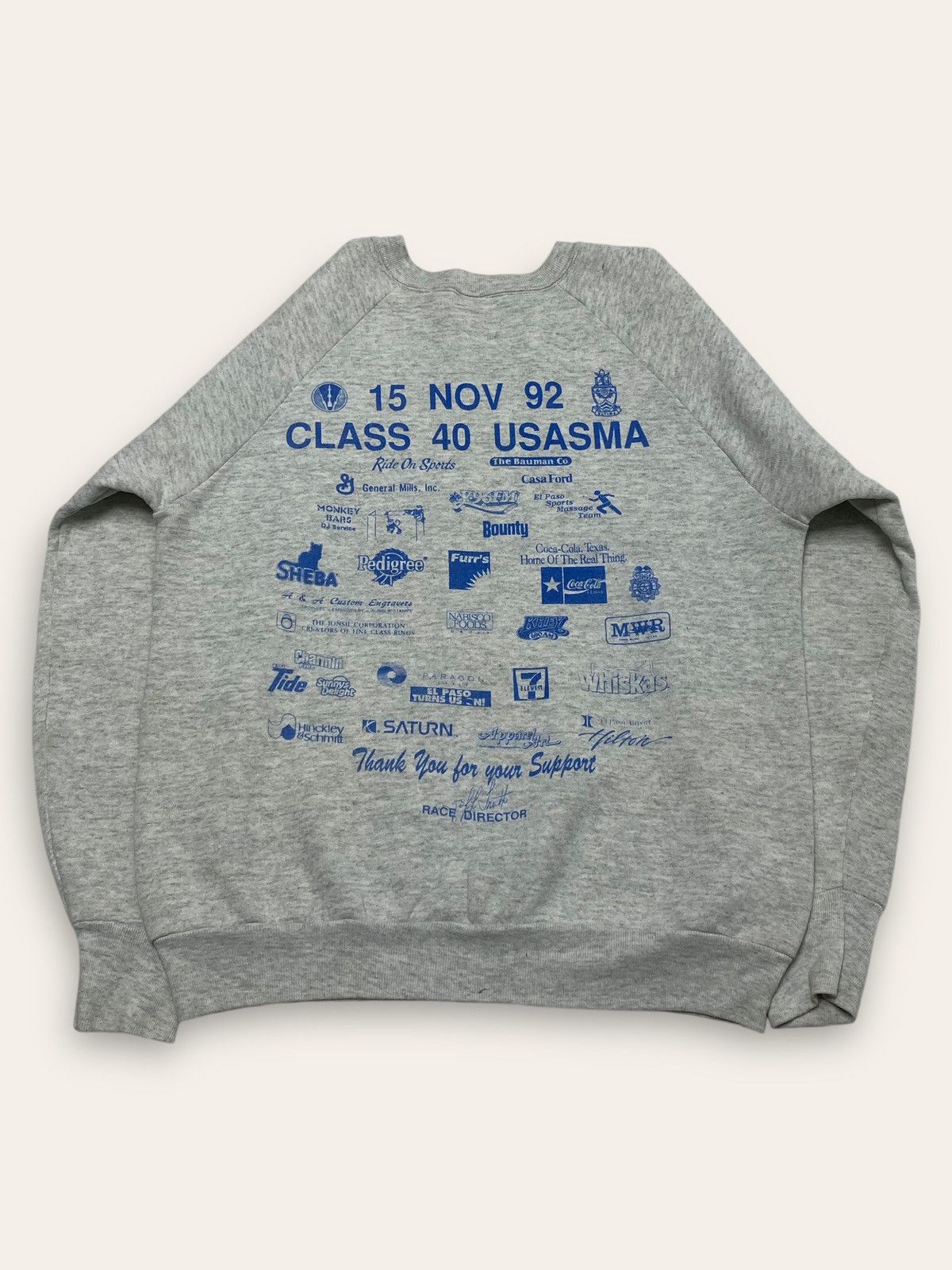 Other 90s Vintage DESERT RUN Volunteer Marathon Sweatshirt Size US S / EU 44-46 / 1 - 4 Thumbnail