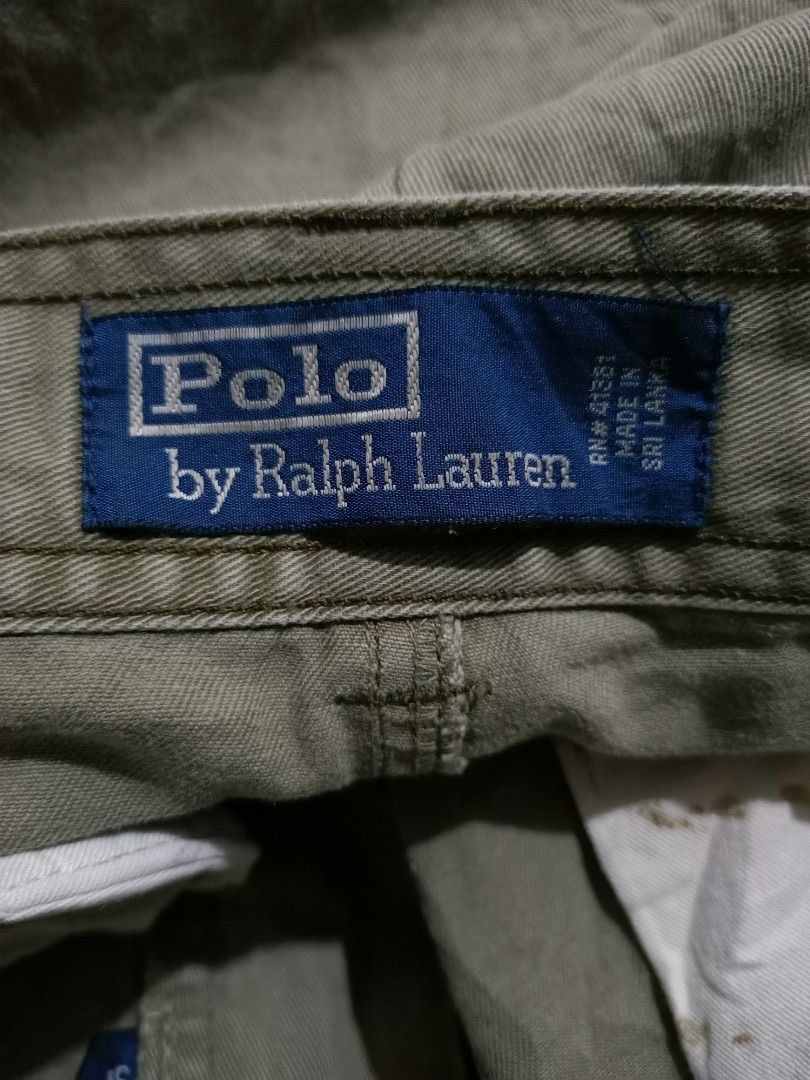 Polo Ralph Lauren Polo Ralph Lauren Cargo Shorts Khaki Size US 37 - 4 Thumbnail