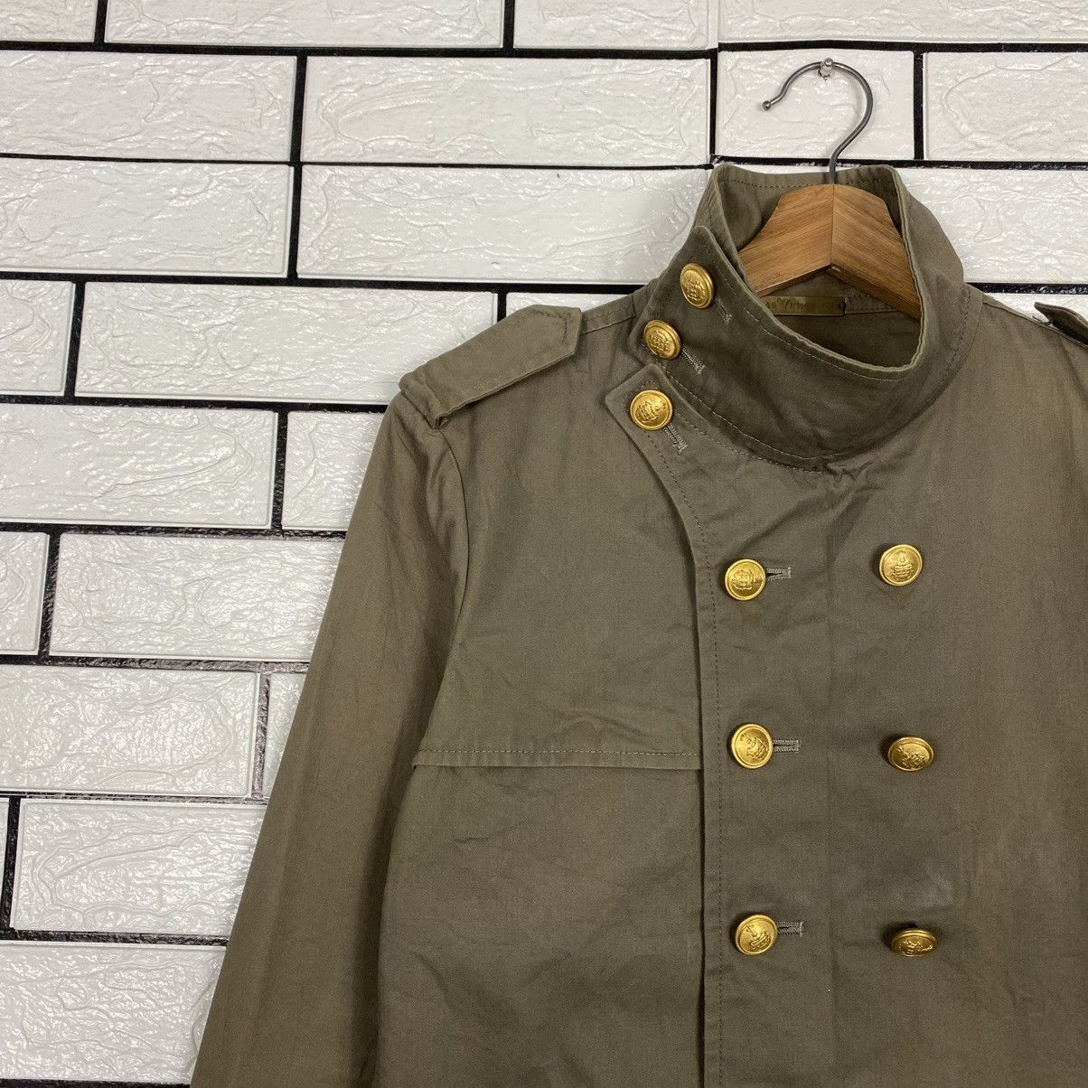 Japanese Brand 📌Cropped Chore Military Jacket As Venus Issey Miyake Size US S / EU 44-46 / 1 - 8 Thumbnail